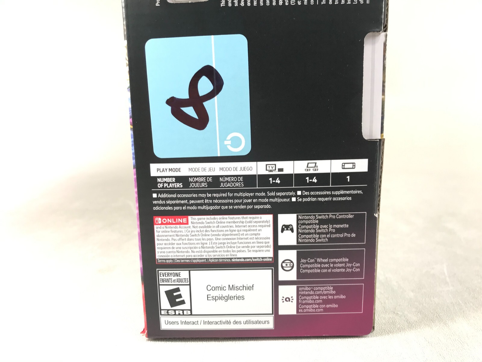 Nintendo Switch Console & Mario Kart 8 Deluxe & Blue Red Controls Free Online 3m