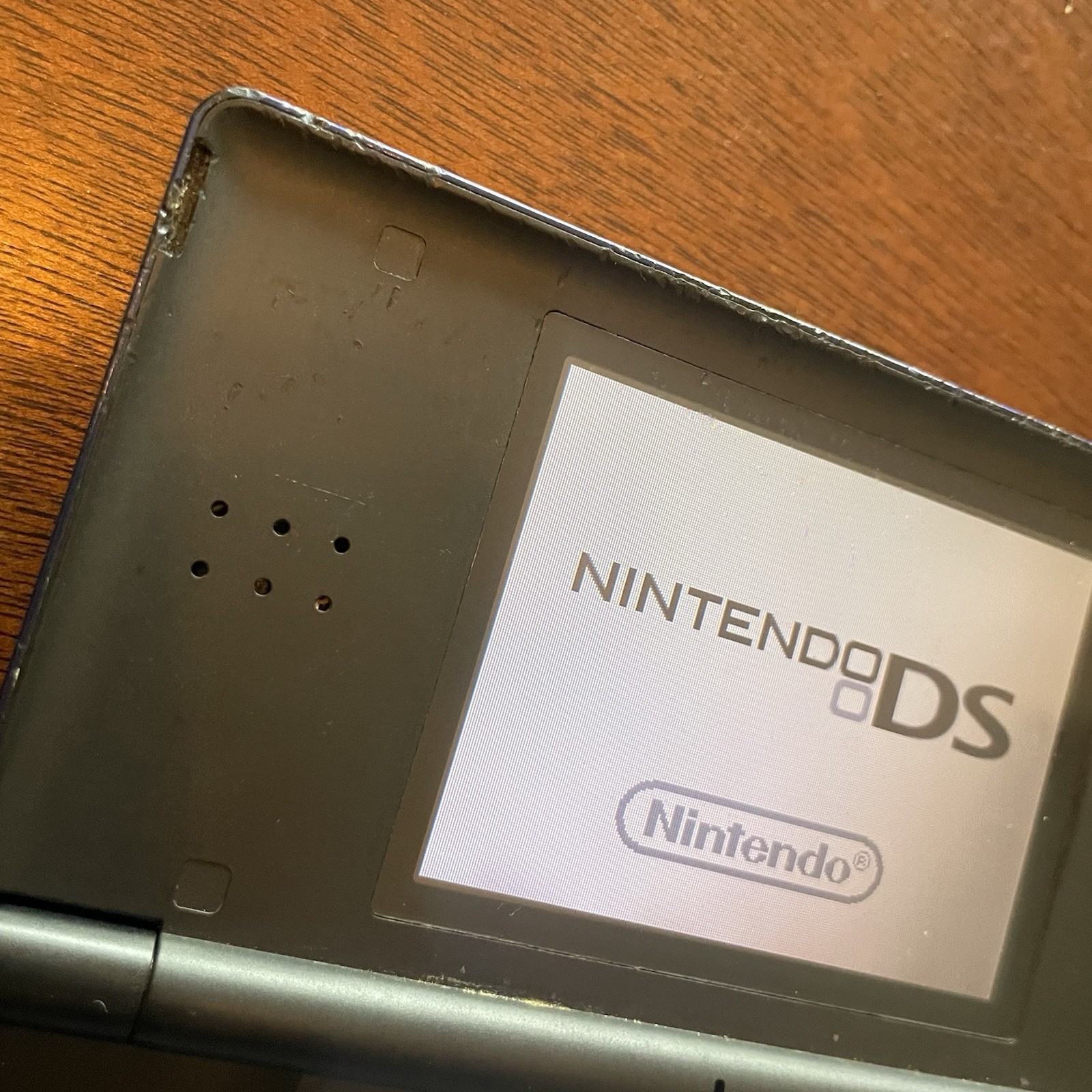 Nintendo DS Lite Handheld Console in Cobalt & Black Please see photos for marks
