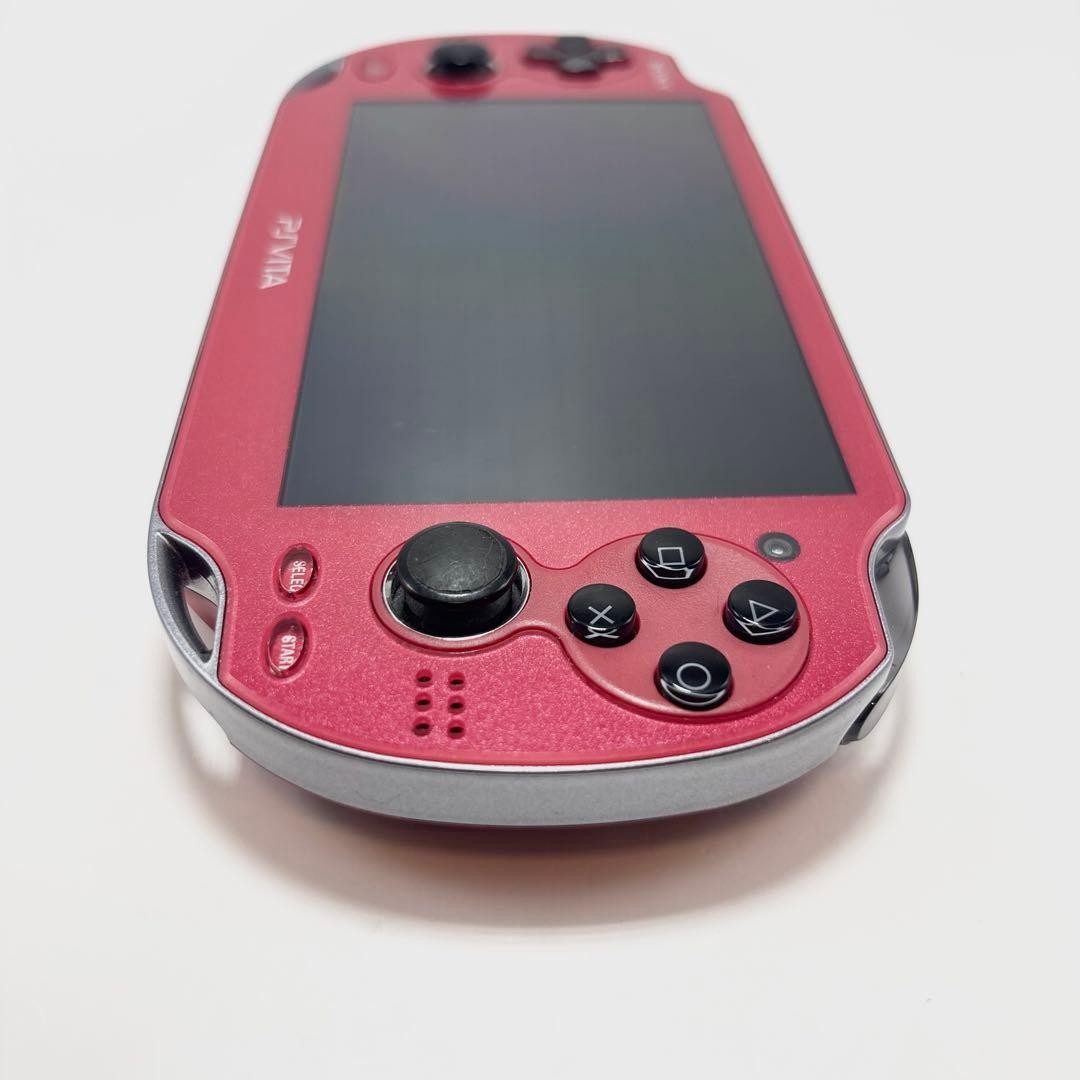 Excellent Condition SONY PS Vita Console PCH 1000 Cosmic Red