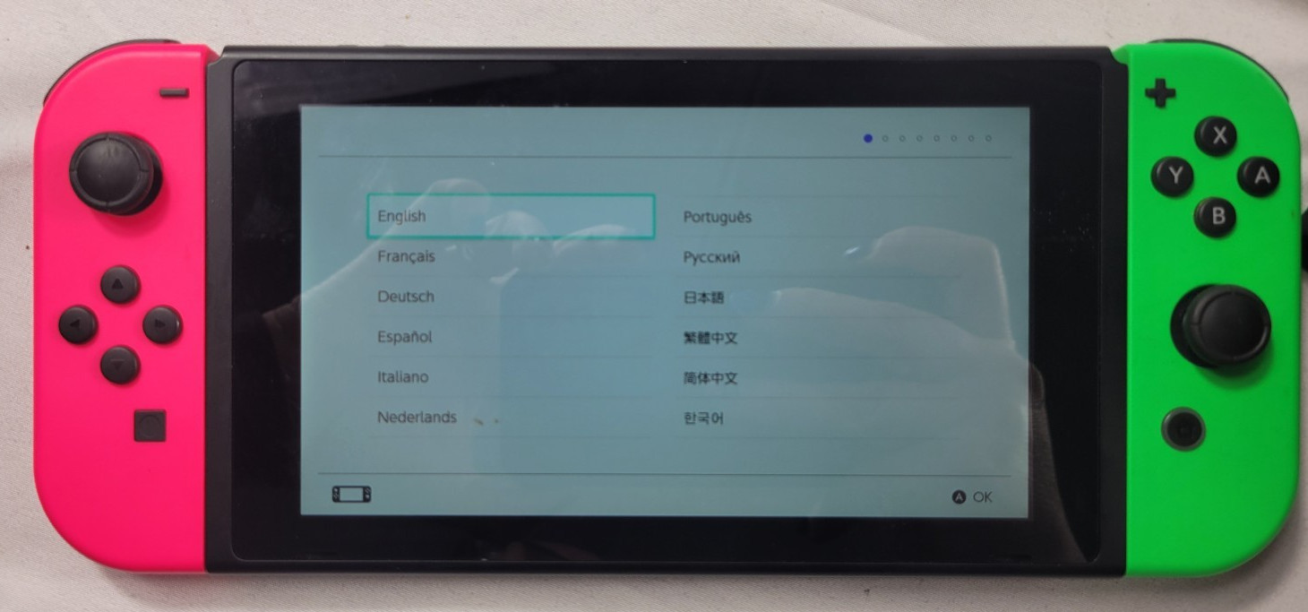 Nintendo Switch HAC-001-01 Handheld System with Accessories *Please Read*
