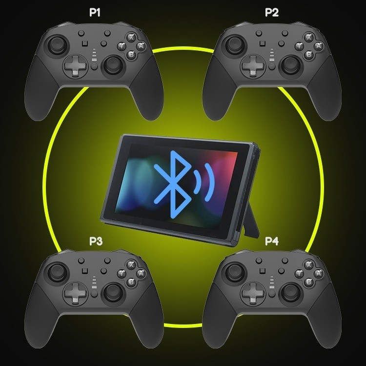 Private Model Wireless Bluetooth Switch Controller – 6-Axis Vibration Gaming