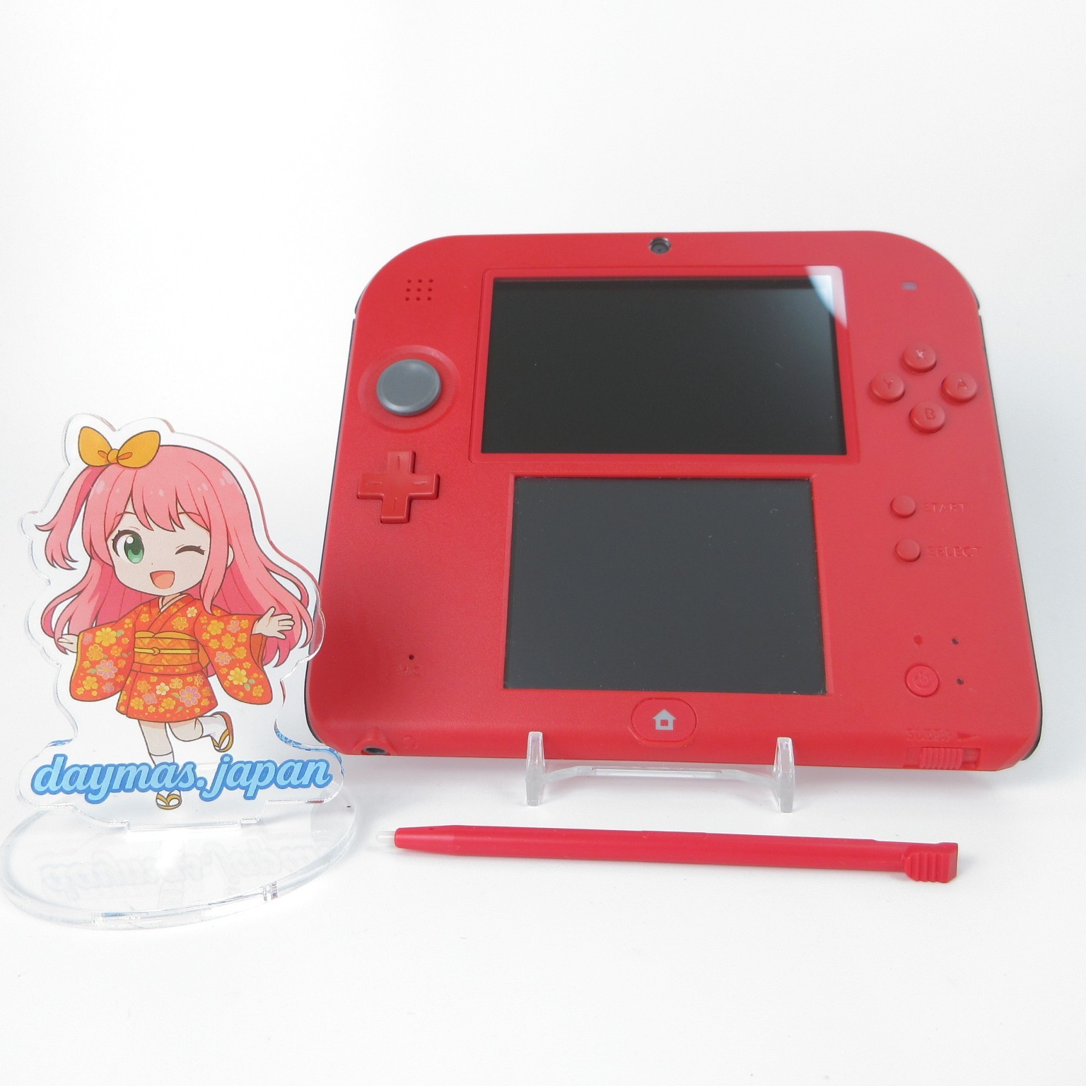 【Excellent】Nintendo 2DS Red Console ONLY Japanese Edition #RET1202/01