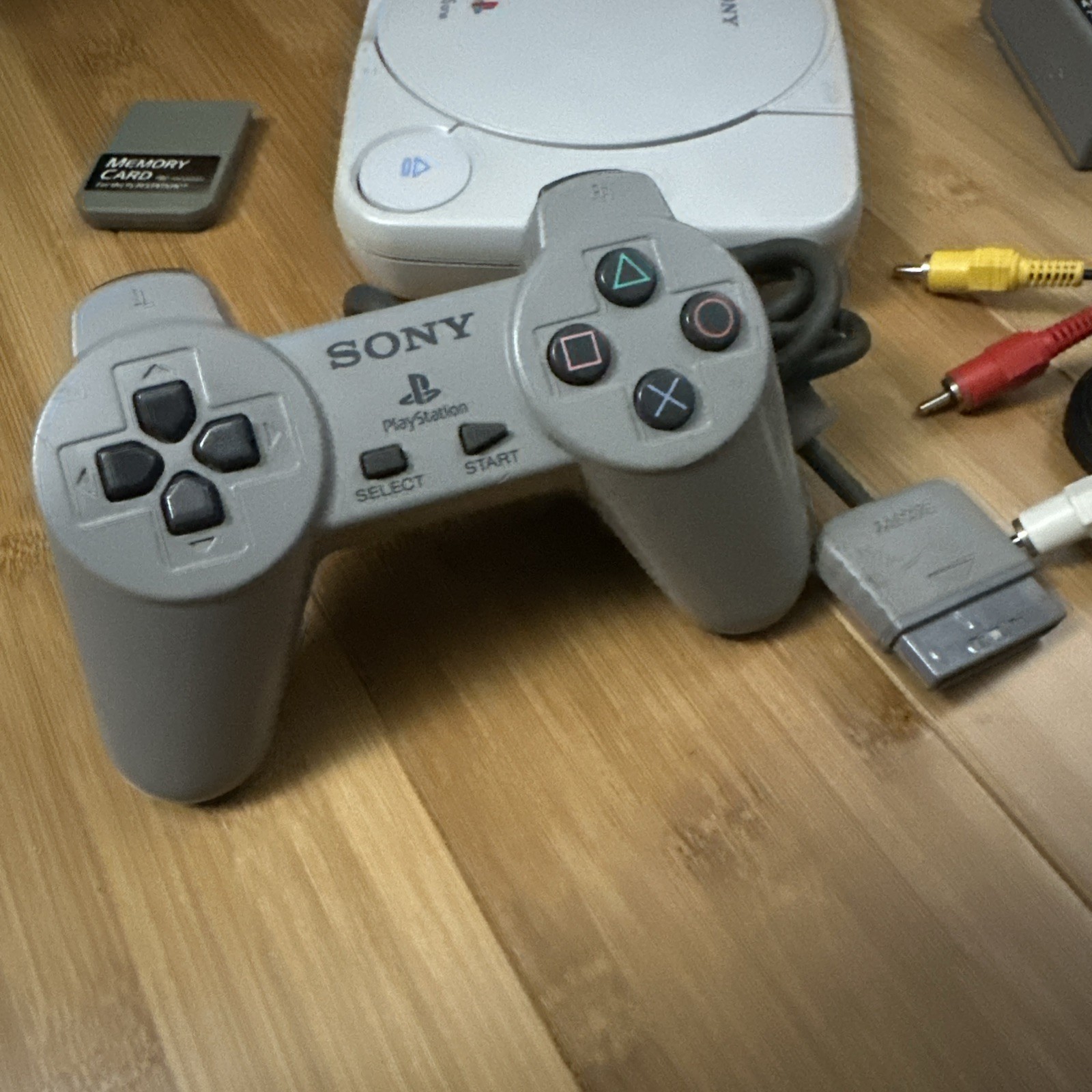 Sony PSOne Slim White Console PS1 (SCPH-101) Controller, Cords – Clean & Tested