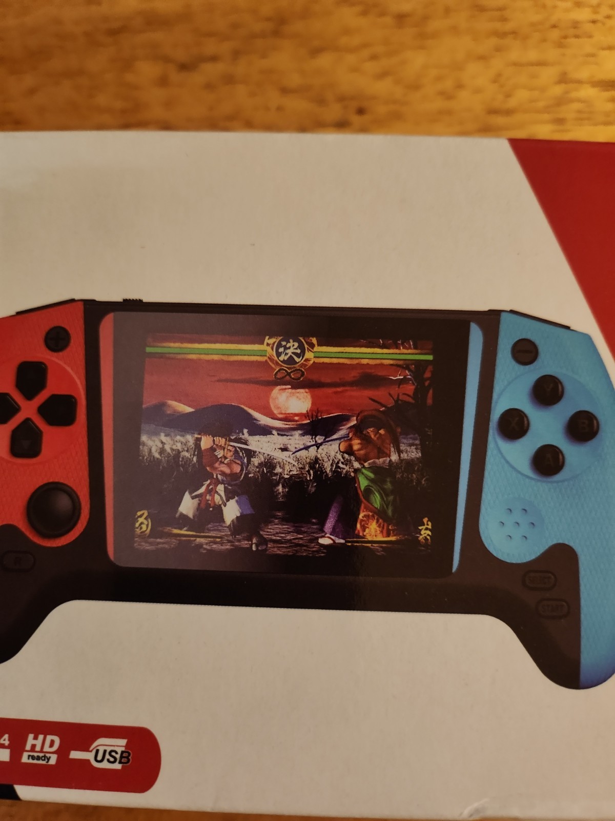 Q21 Handheld Game Console 500 Games Built In NIB Remote Sensing Game Joystick