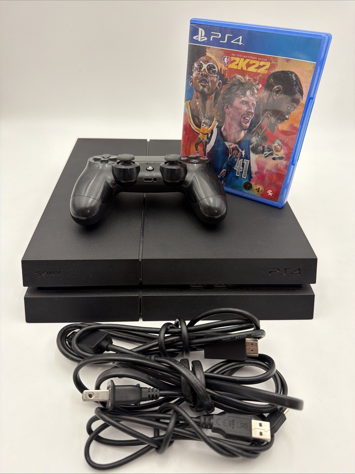 Sony PlayStation 4 PS4 Bundle CUH-1215A 500GB w/ Controller & Game – TESTED