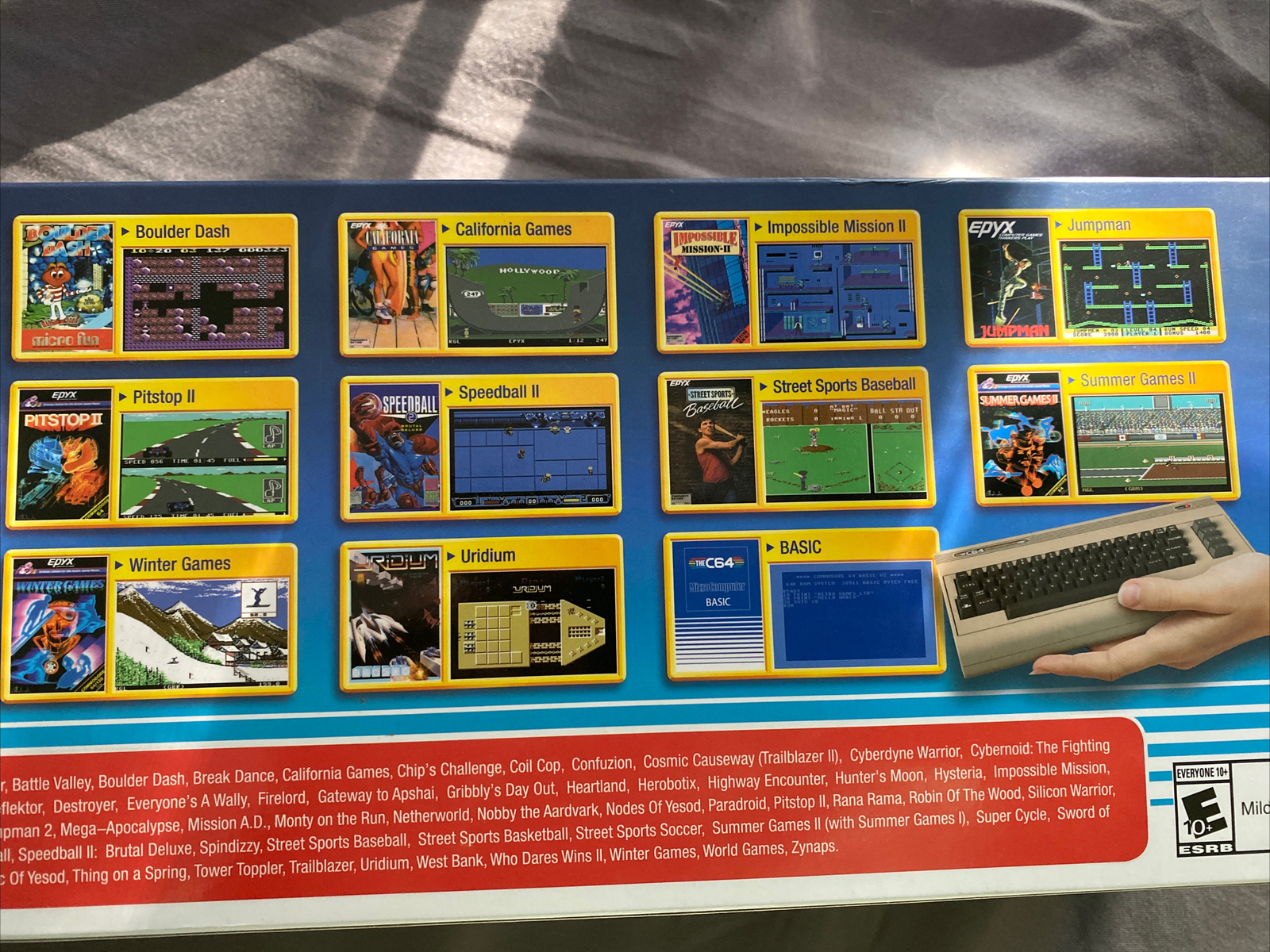 Retro Games The C64 Mini Console Videogames Deep Silver – RGL001 NEW