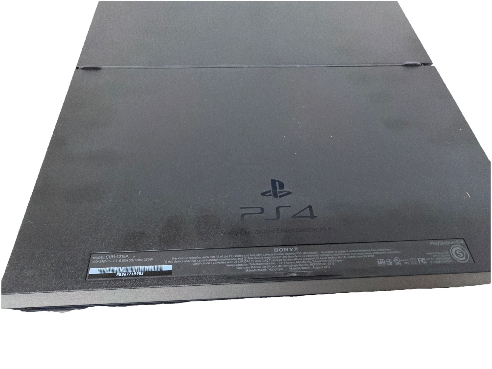 SONY * PS4 PLAYSTATION 4 * CONSOLE CUH-1215A w/ POWER CORD HDMI & 2 CONTROLLERS