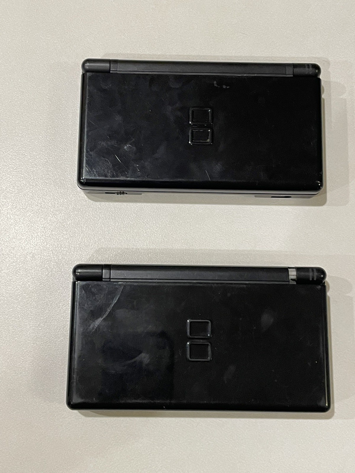 2 Nintendo DS Lite -Black. For Parts/Not Working. No Charger or Battery