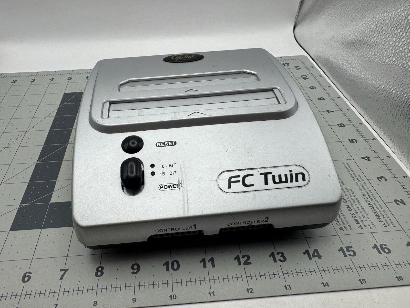 Yobo FC Twin Console SNES NES Clone System Untested