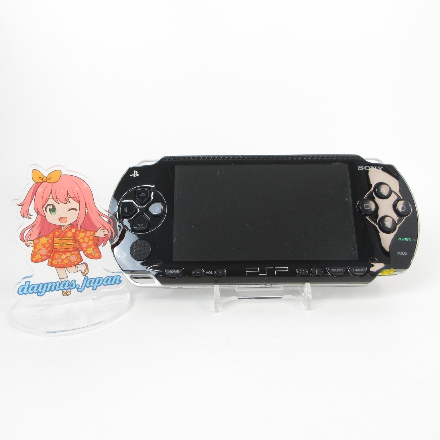 【Very Good】Sony PSP-1000 Black Console Only No Battery Japanese Ver. #DEN0425/07
