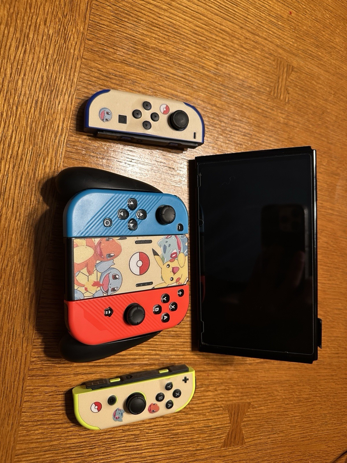 Nintendo Switch OLED Bundle W/ Case, Charger, Dock, JoyCon, Extra Controllers