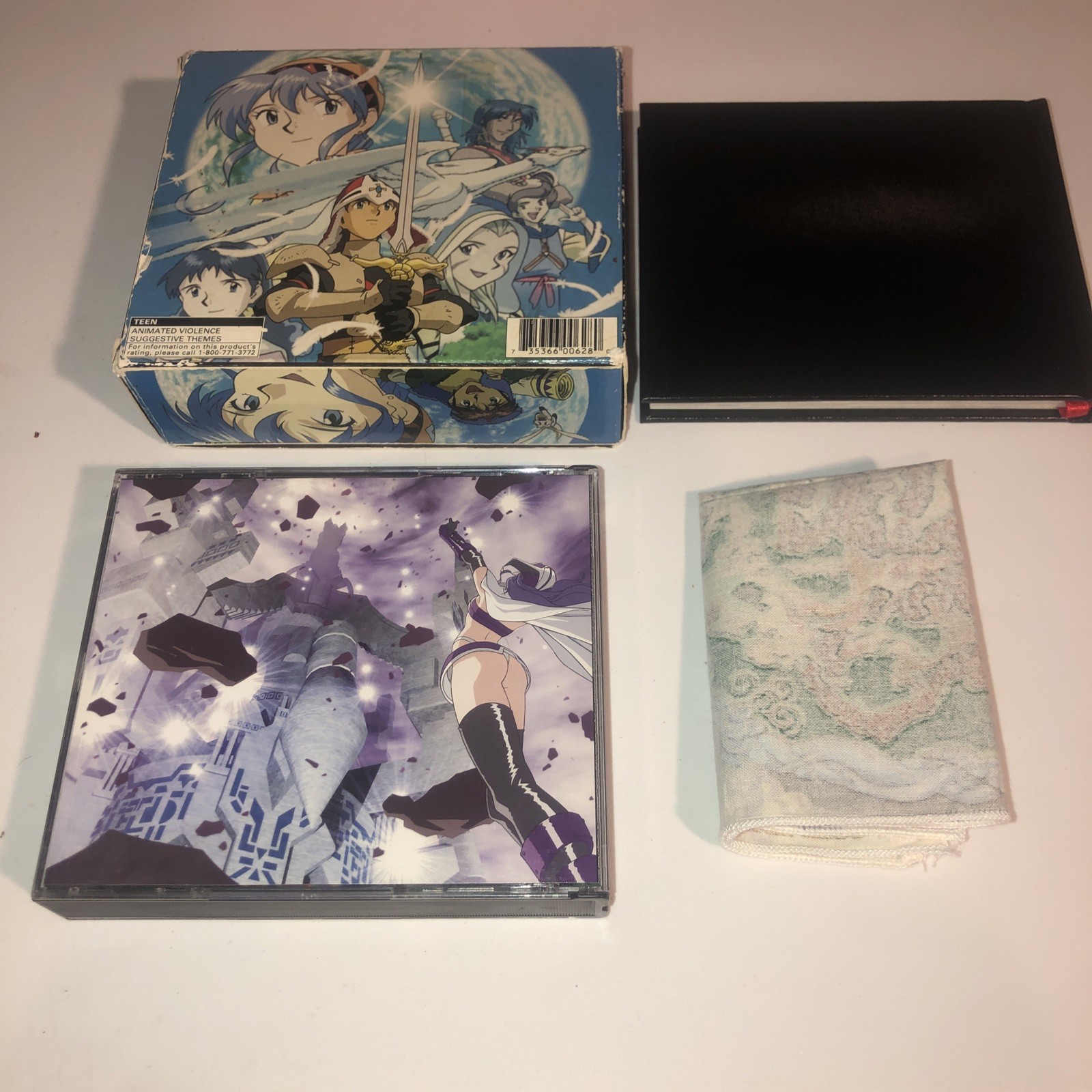 Lunar Silver Star Story Complete Box Set – PS1 4 Discs + Map