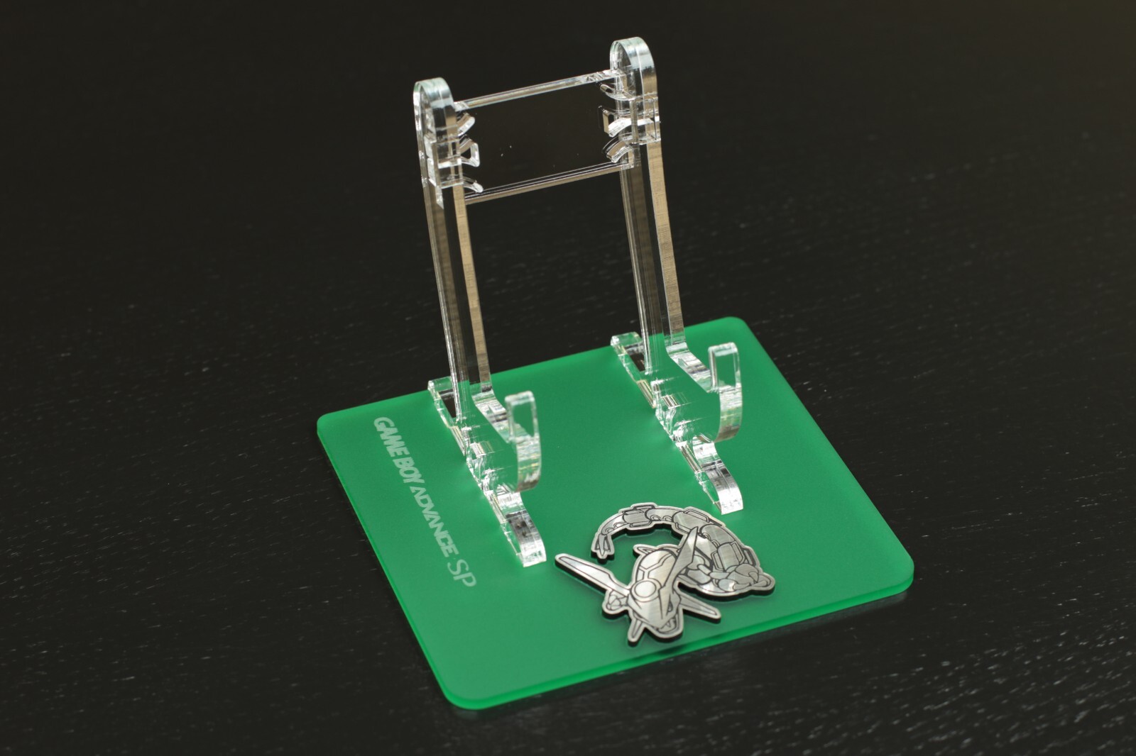 Acrylic Display Stand for Nintendo Game Boy Advance SP Pokémon Rayquaza Edition