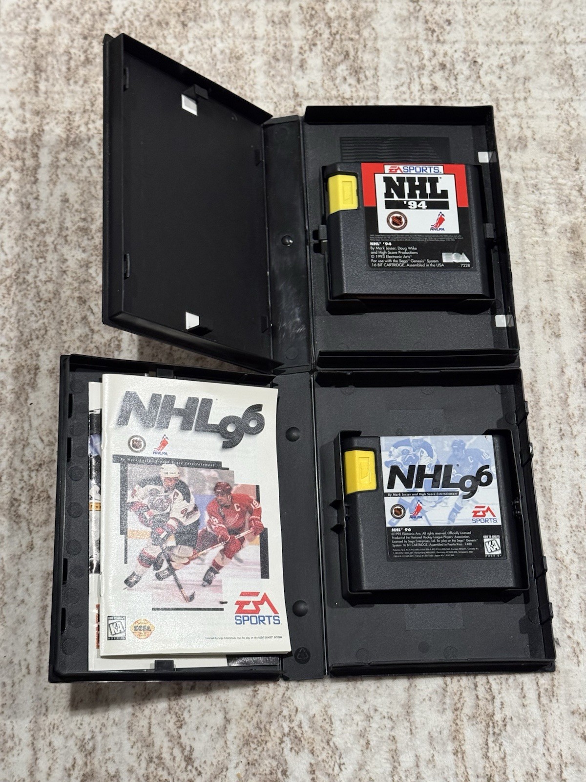 Sega Genesis Model 1 bundle w/ 2 controllers and 6 games