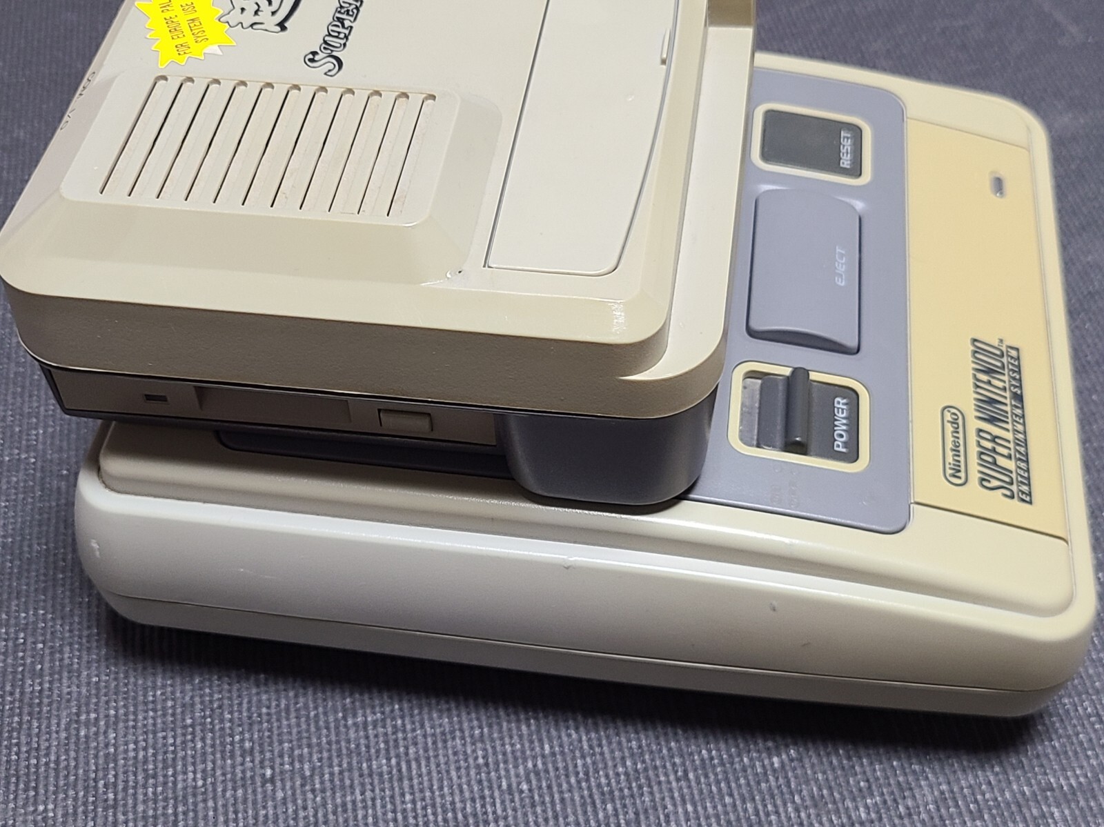 Nintendo Super Famicom Game Console & Wild Card SMS3201 3.5Disk for PAL SFC SNES