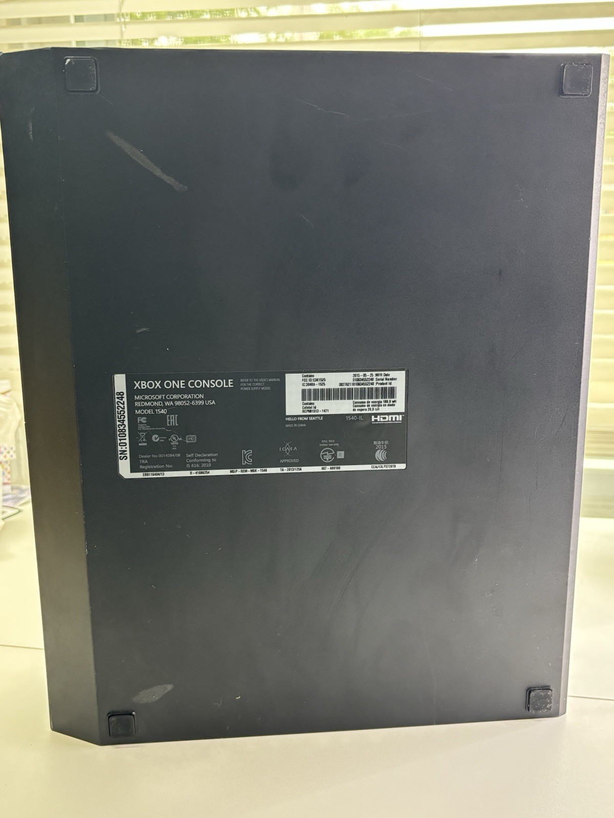 Microsoft Xbox One 500GB Home Console – Black (1540)