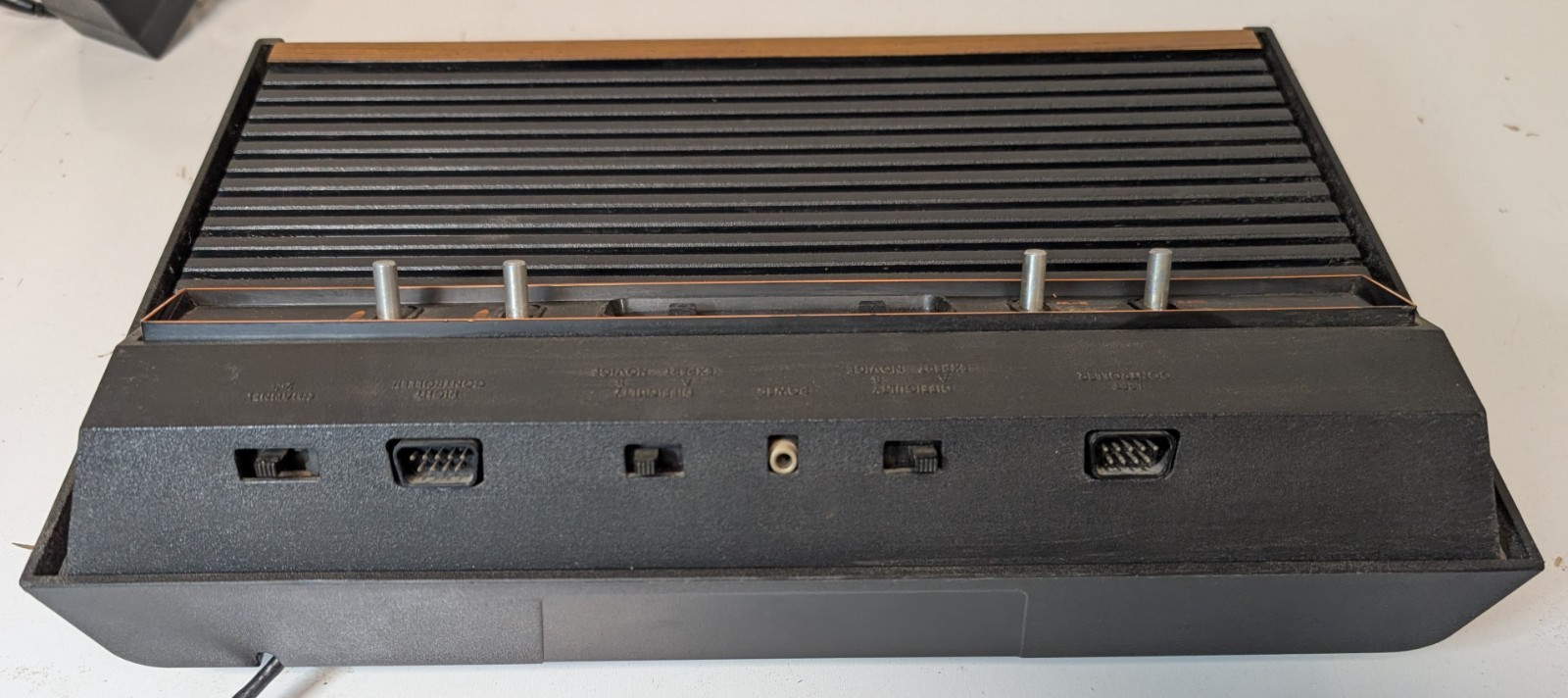 Original Atari 2600 Console CX-2600 Taiwan Woodgrain Controller & AC Tested
