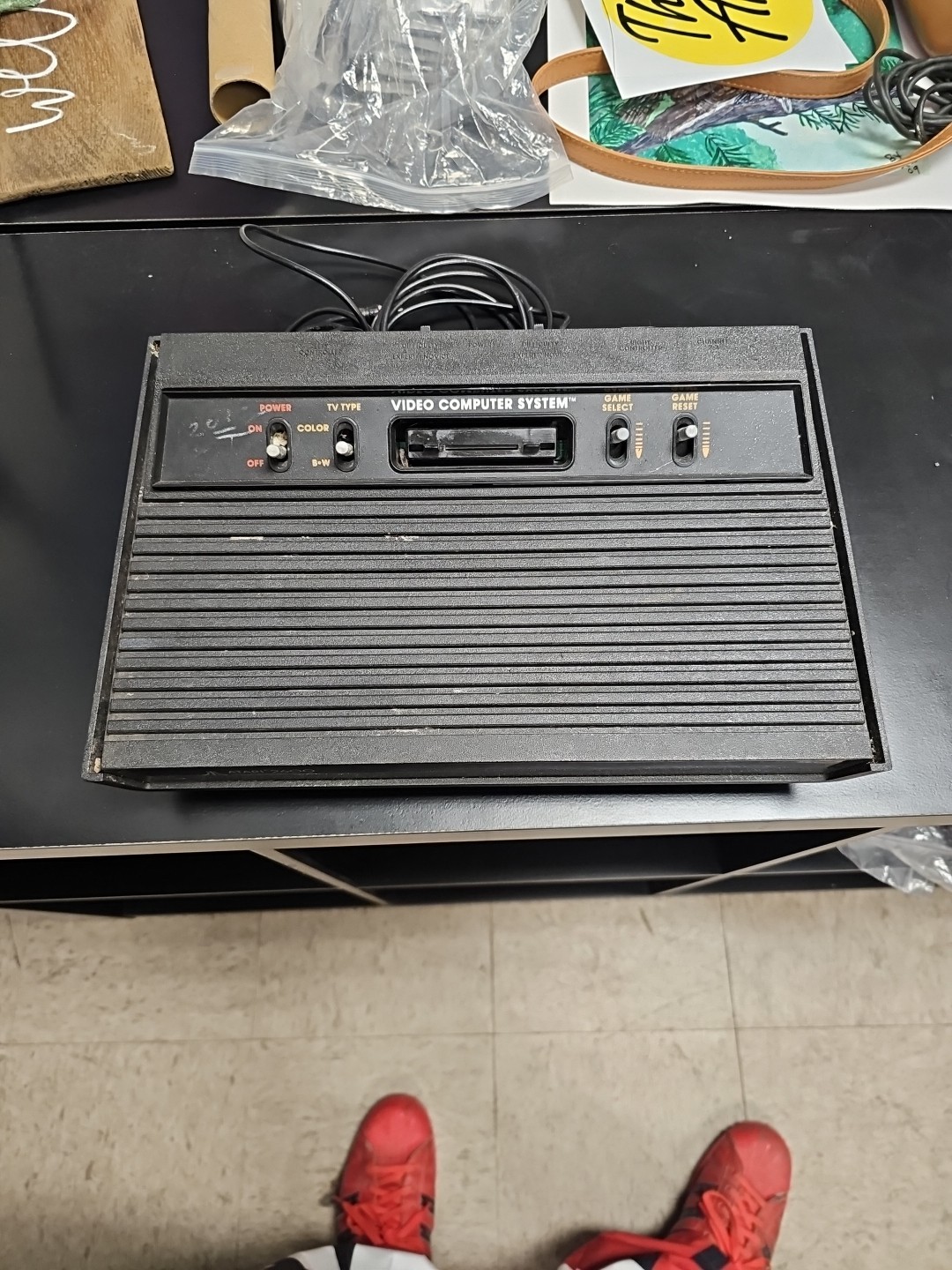 Atari 2600 Darth Vader Black Edition Console, UNTESTED, FAST Shipping
