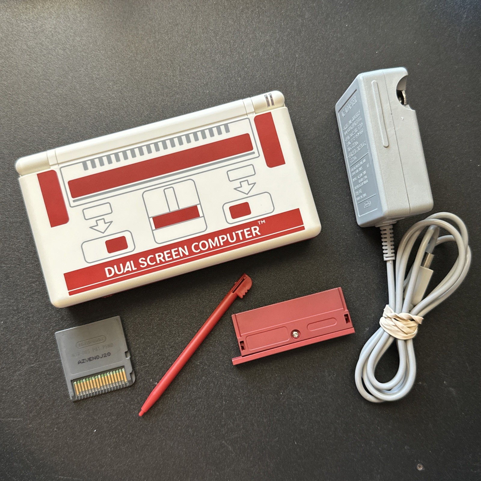 Game + Charger + Famicom Family Computer NDSL DS Lite Handheld Console System