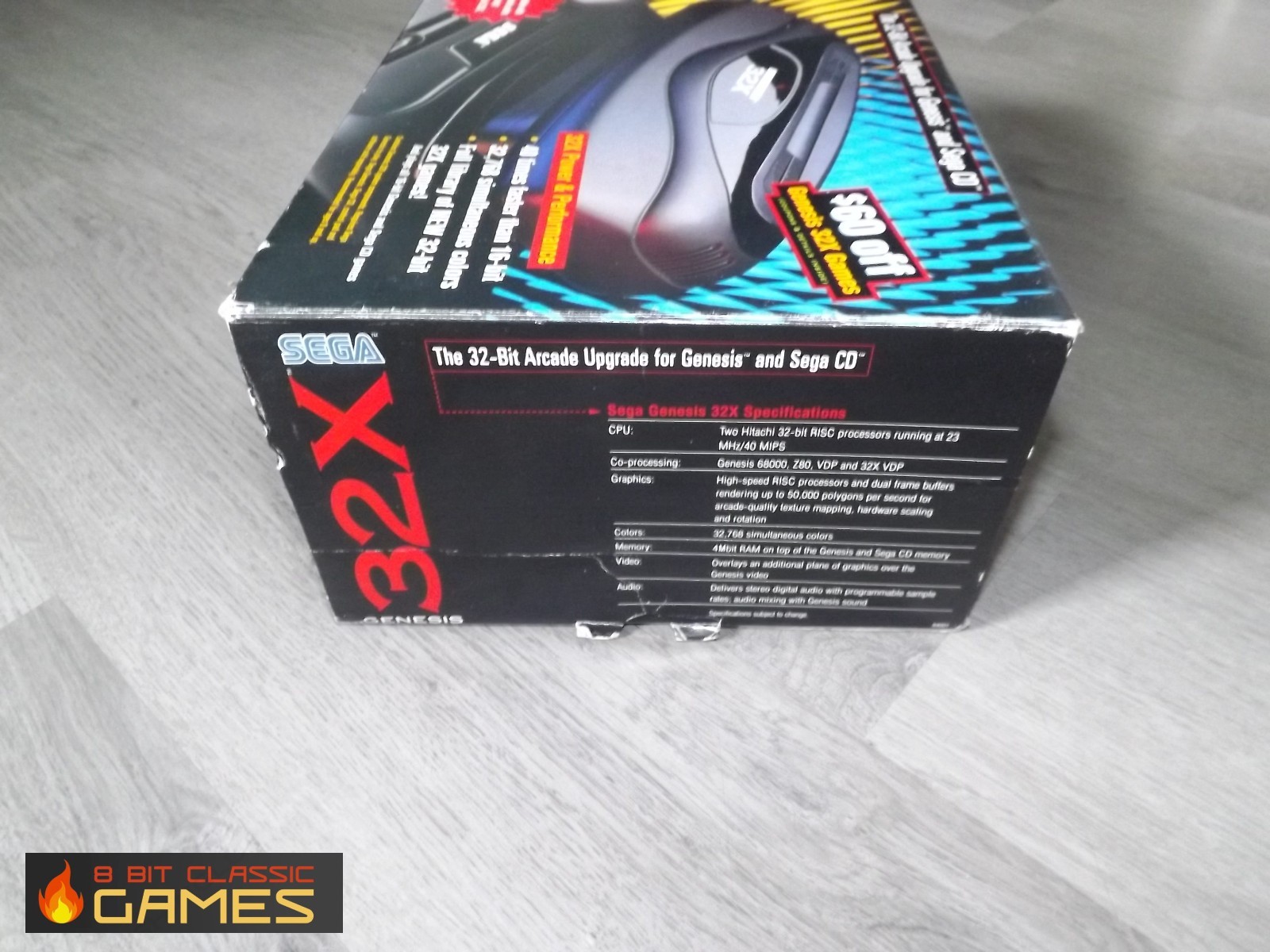 Sega 32X System Bundle in Box – FAST SHIPPING! 629G