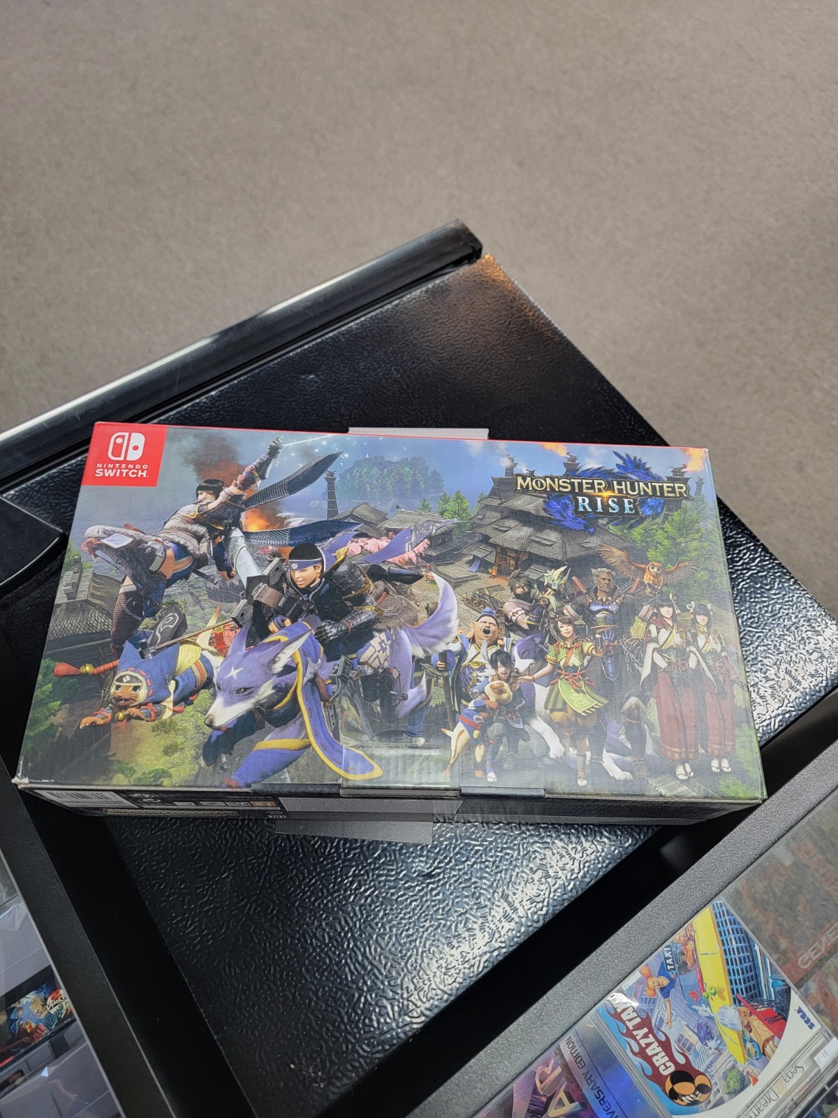 NINTENDO SWITCH MONSTER HUNTER RISE CONSOLE SYSTEM LIMITED EDITION PAL NEW NUOVA