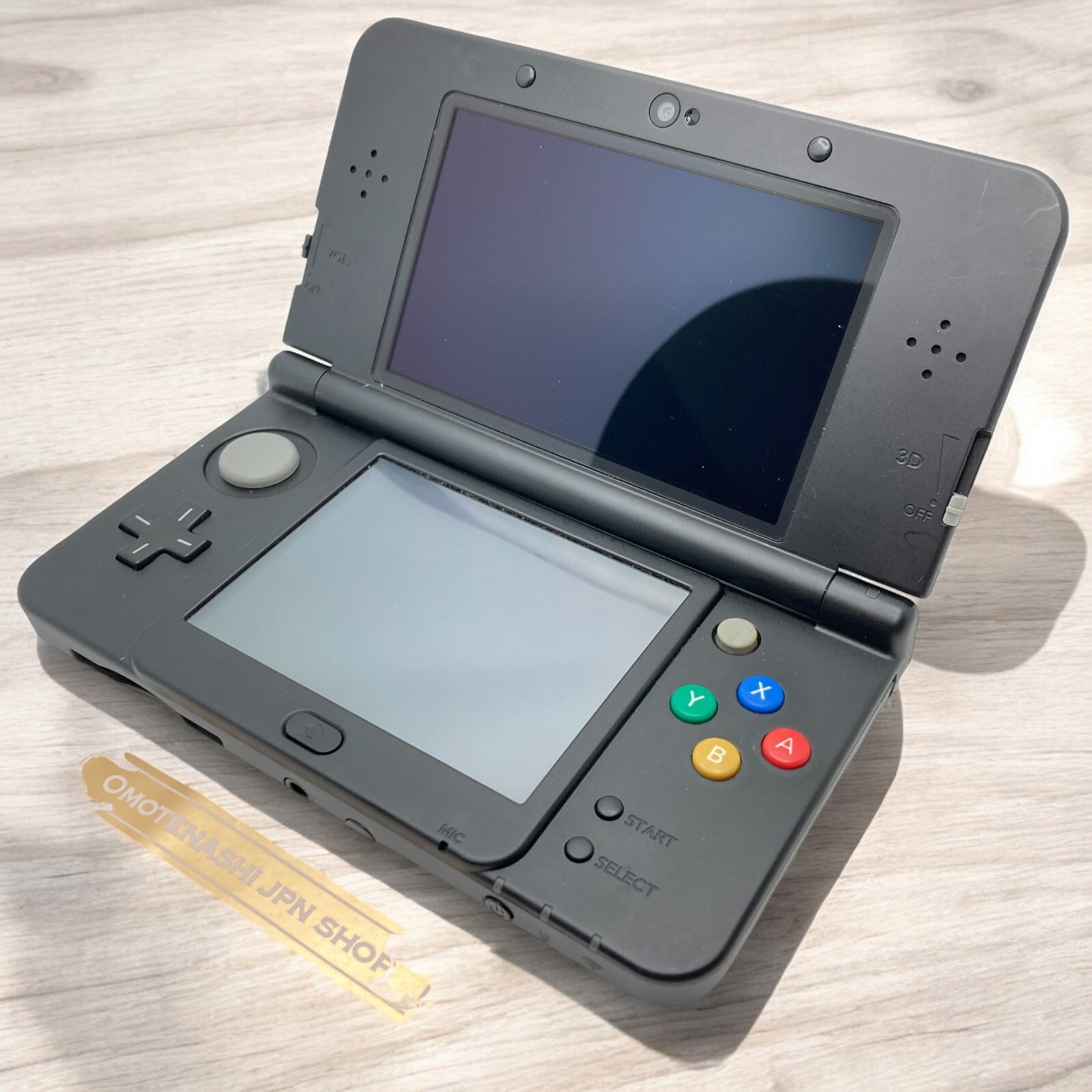 New Nintendo 3DS Black Console Stylus NTSC-J (Japan) Good condition USED