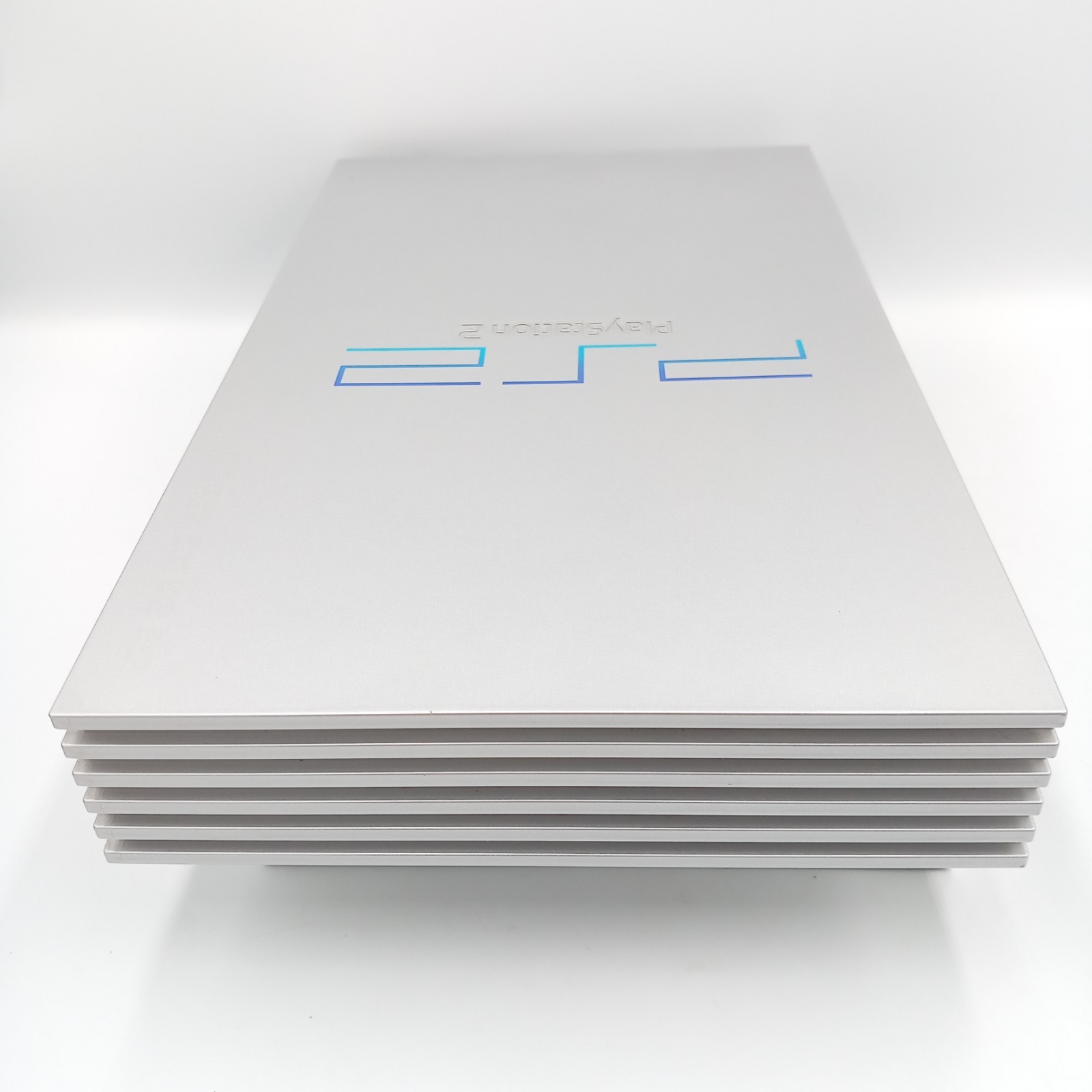 PS2 PlayStation 2 Console Satin Silver SCPH-39000 Boxed Japanese CIB Complete