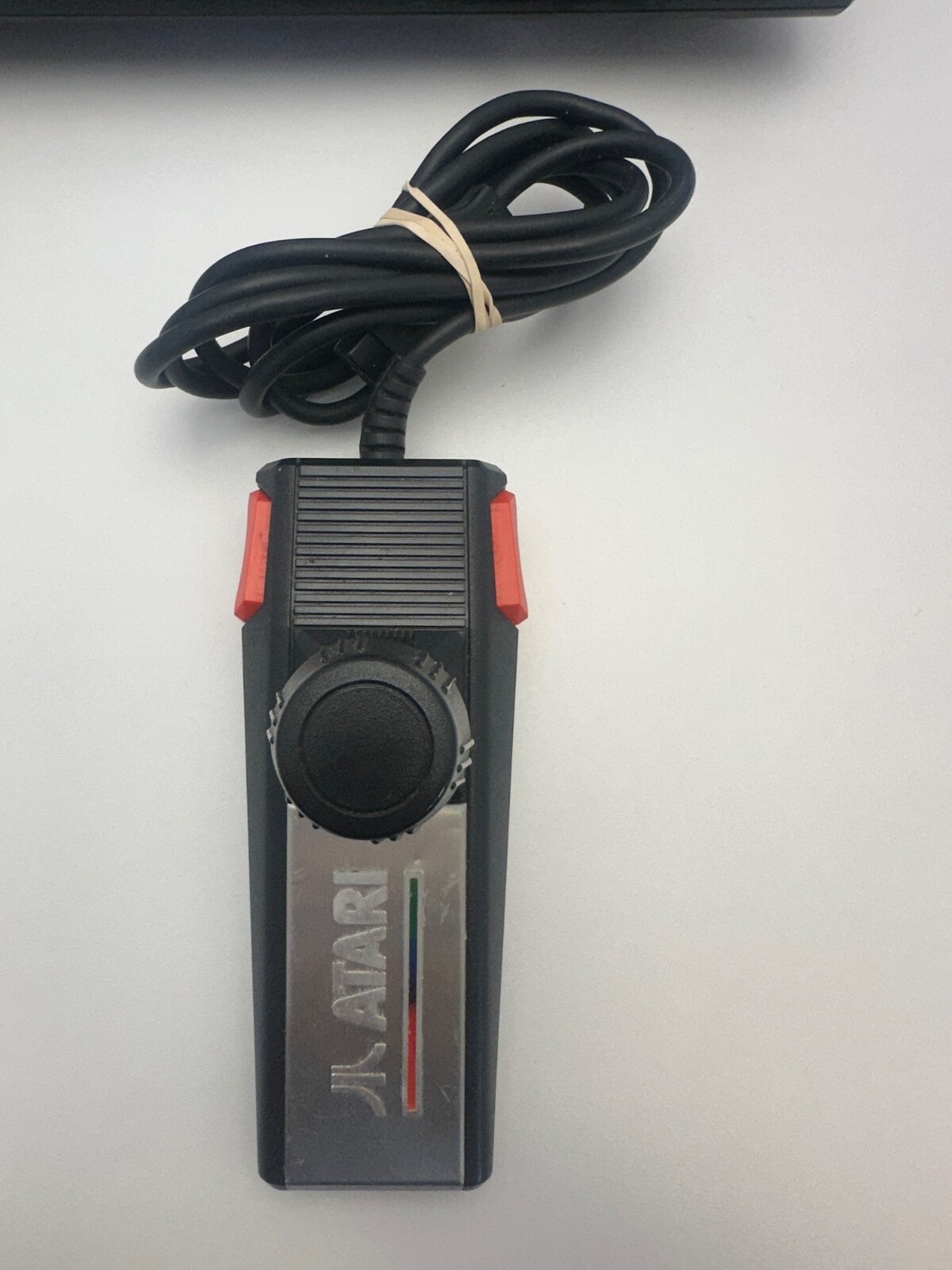 Atari 7800 Video Game Console, Controllers, – Uncleaned/Untested