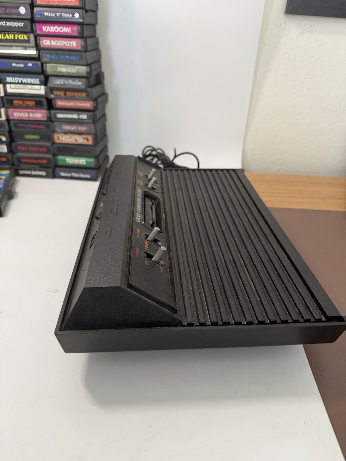 Tested Atari 2600 Video Game Console Lot With 90+ Games MANUALS and extras