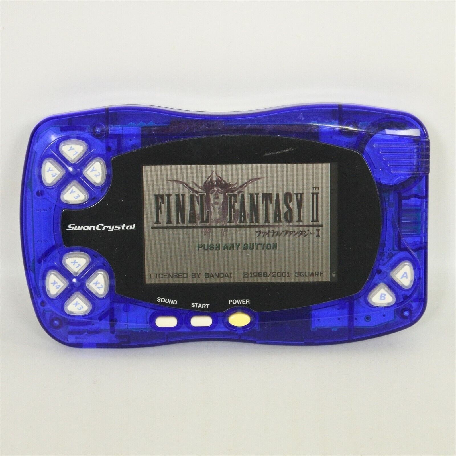 SwanCrystal Console Clear Blue SCT-001 WonderSwan Color Bandai 00184046 ws