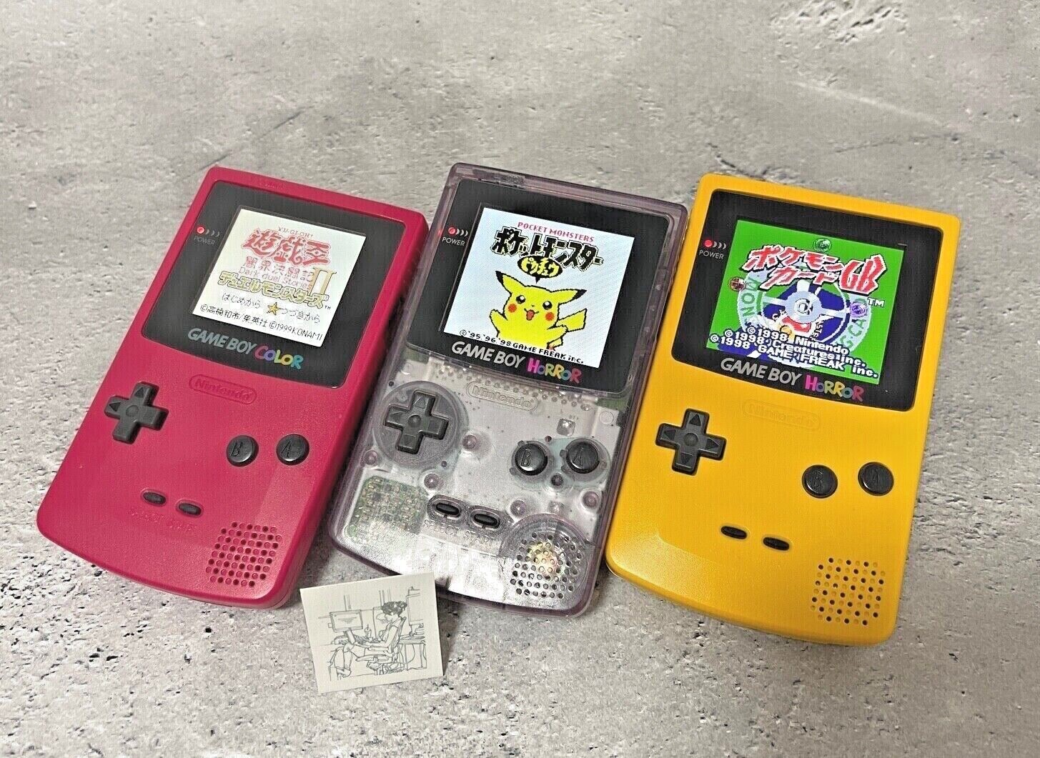 Nintendo Gameboy Color GBC extra IPS screen Backlight Custom Game Boy Japan JP