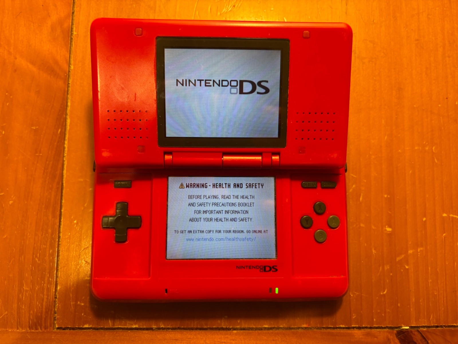 Nintendo DS Mario Red Handheld System – Good Condition! – TESTED & WORKING (08)