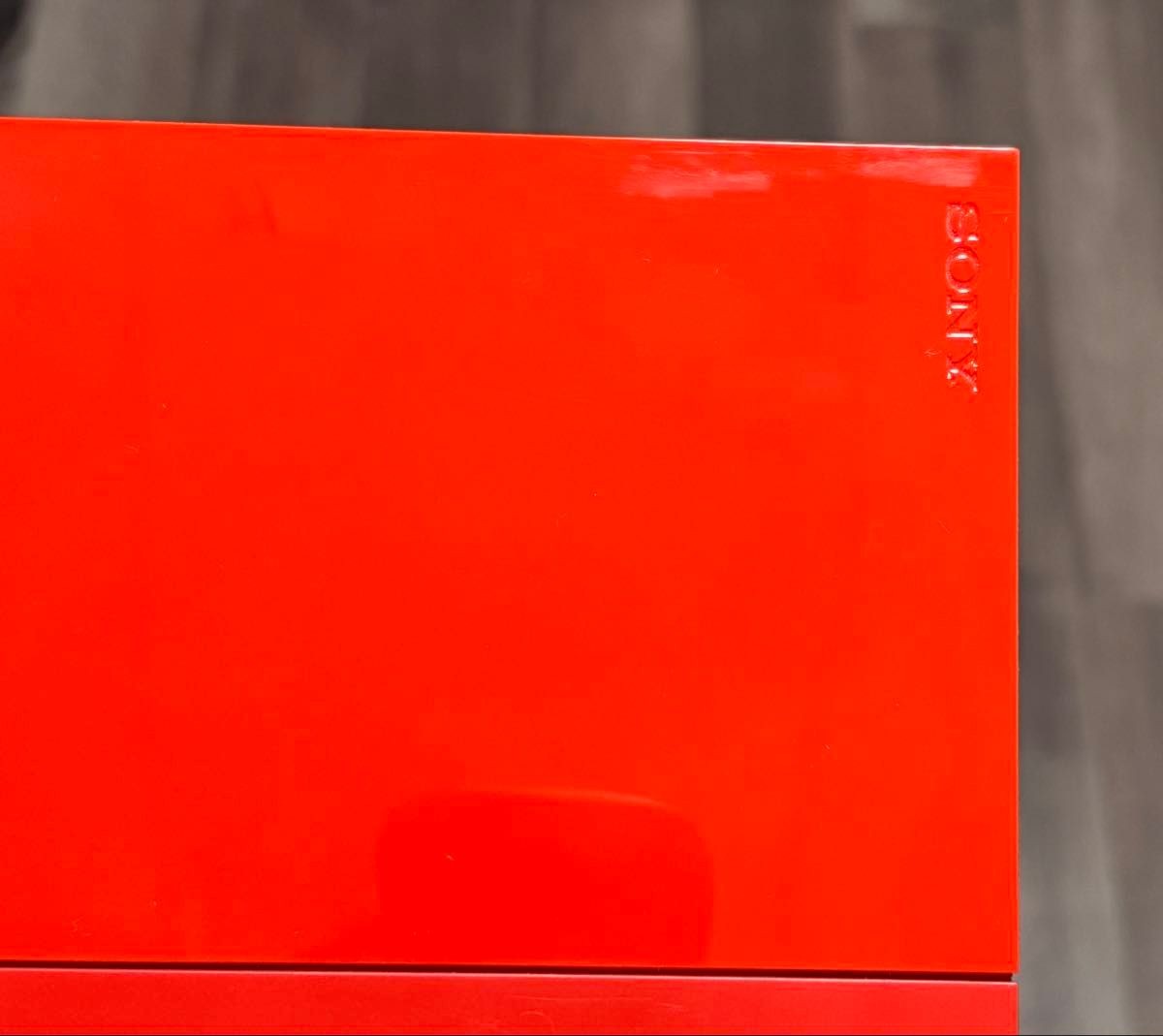 Excellent condition PS2 Cinnabar Red console SCPH 90000CR Limited Edition RED.