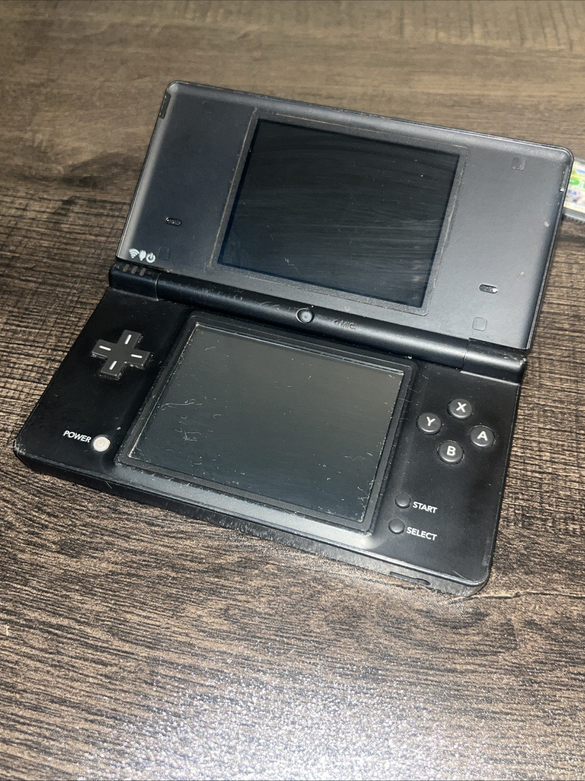 Black Nintendo DSi Console, American, No Stylus + Planet 51 The Game, Untested