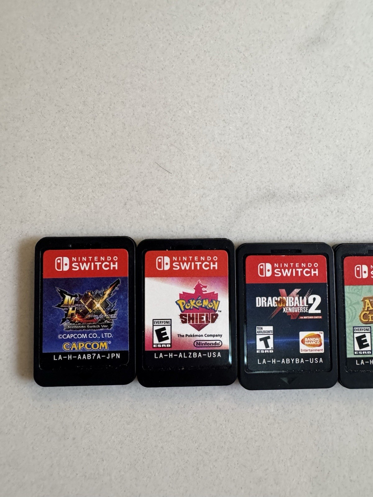 Nintendo Switch V2 Console Bundle + 8 Games + Case (Read description)