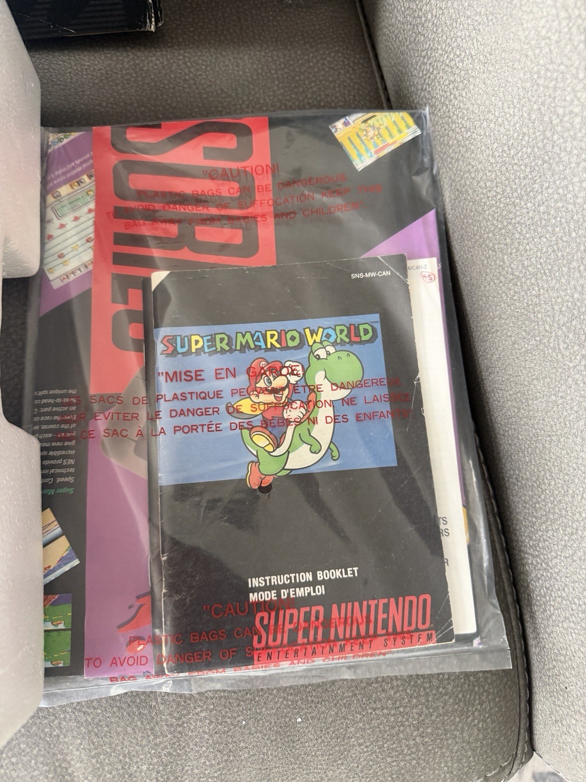 Nintendo SNES Gray Console Super Nintendo Entertainment System Serial Matching