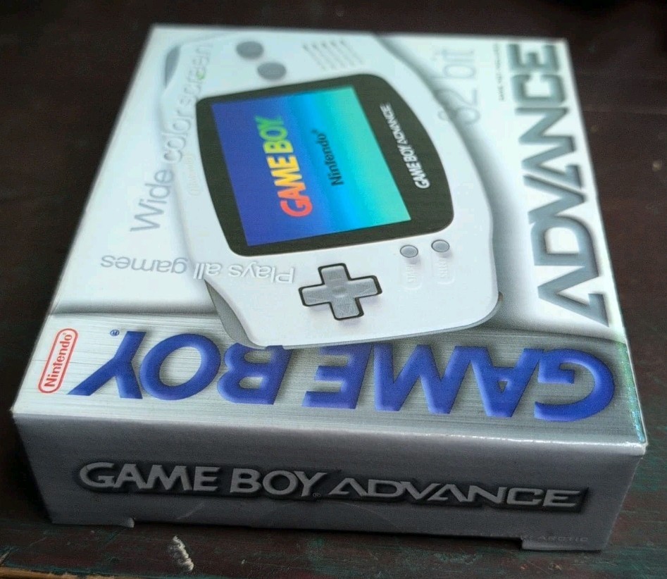Nintendo Game Boy Advance GBA Console White System CIB, *BEAUTIFUL HIGH GRADE*🔥