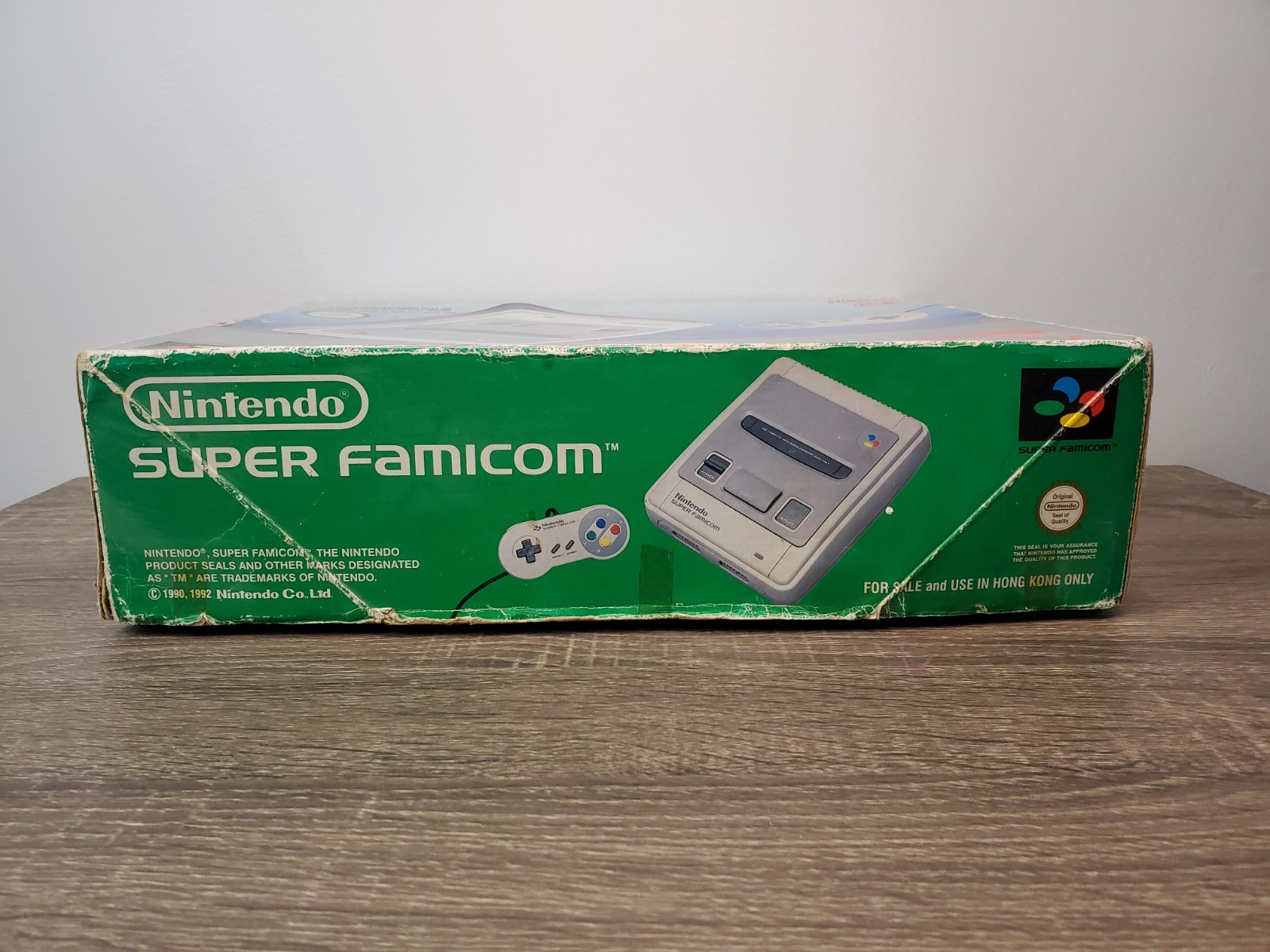 Nintendo Super Famicom Console With Box & Game SHVC-001(Read Description) Tested