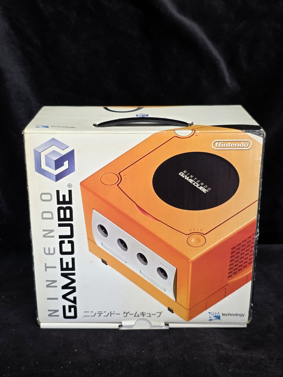 Nintendo Gamecube Spice Orange Console In BOX