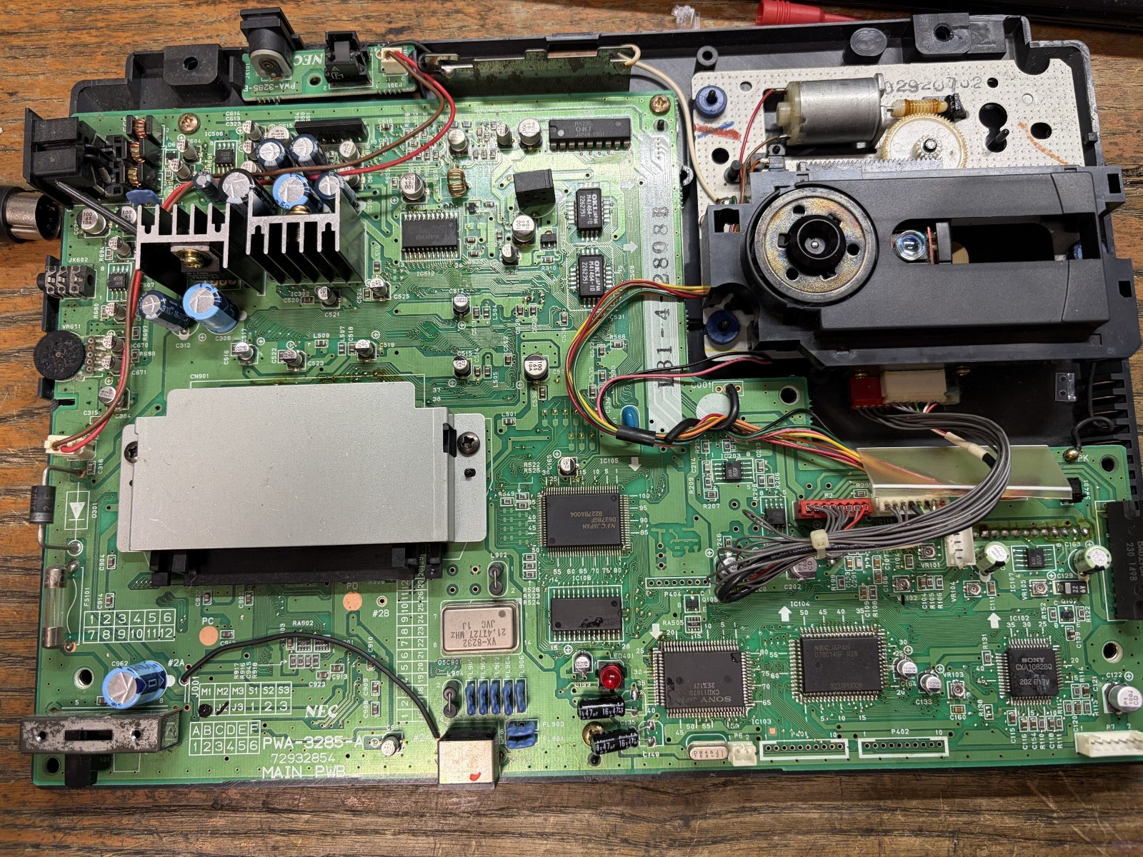 NEC PC engine PI-TG8 DUO console working condition