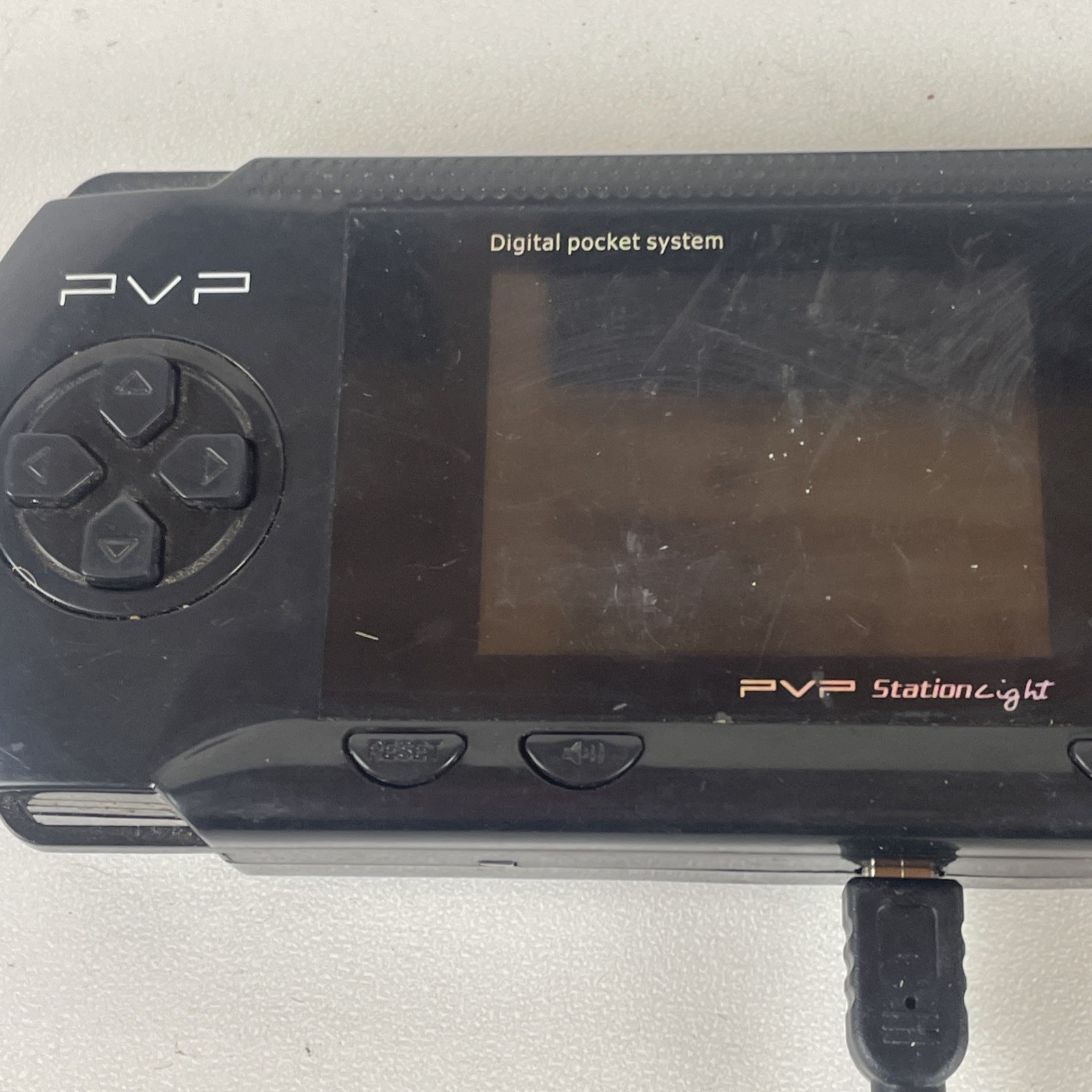 PVP Station Light Digital Pocket System Black With USB Connector Powers On