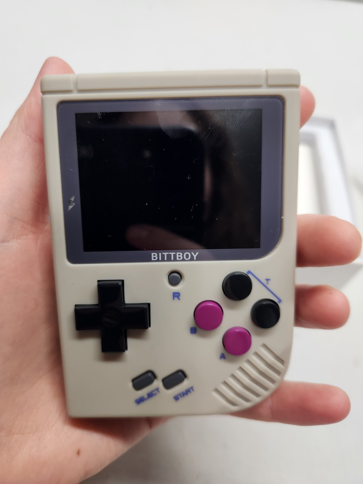Bittboy Bittboy Handheld Video Game Console Gray Portable Handheld System