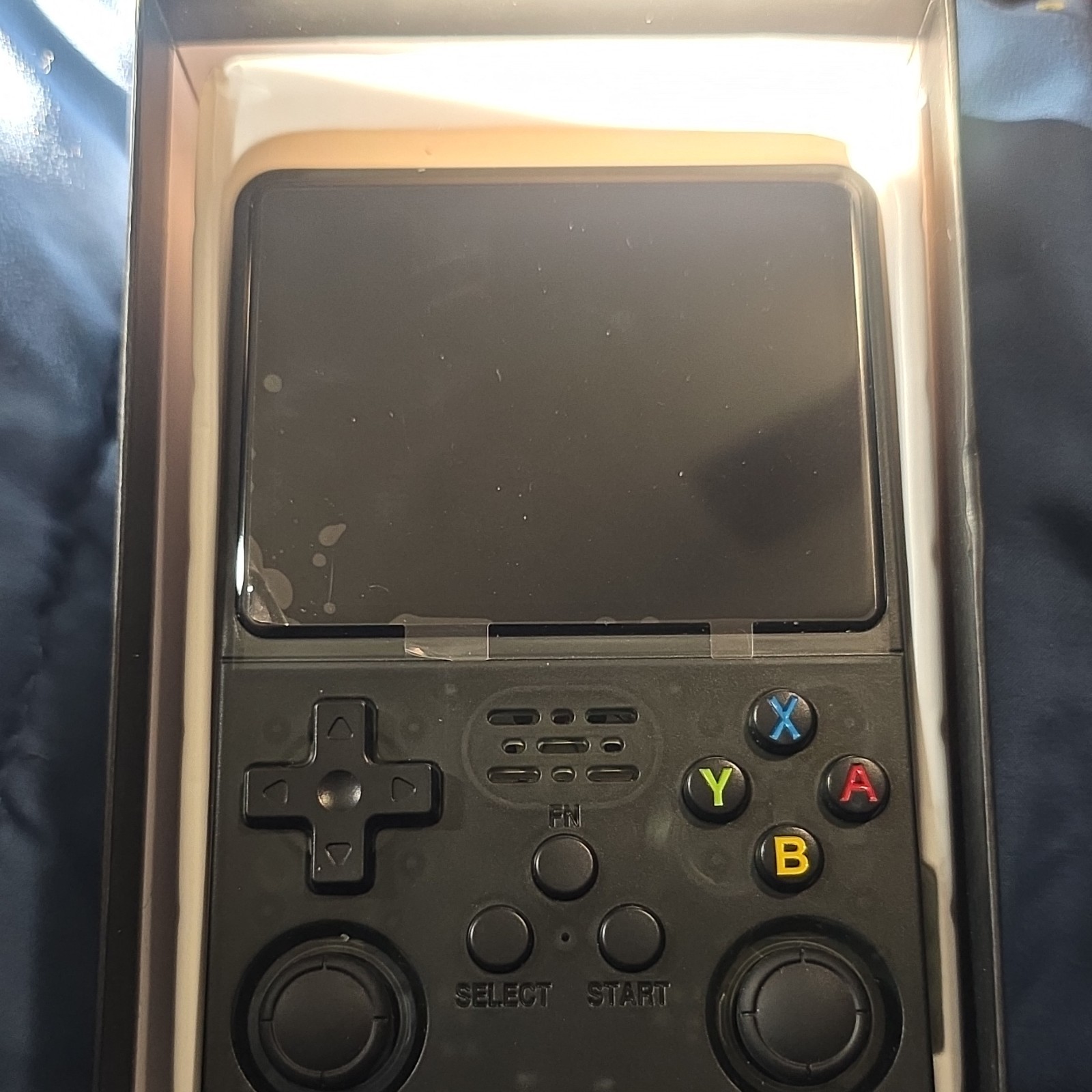 game console R36S Handheld System Purple Black Portable Video Game Console