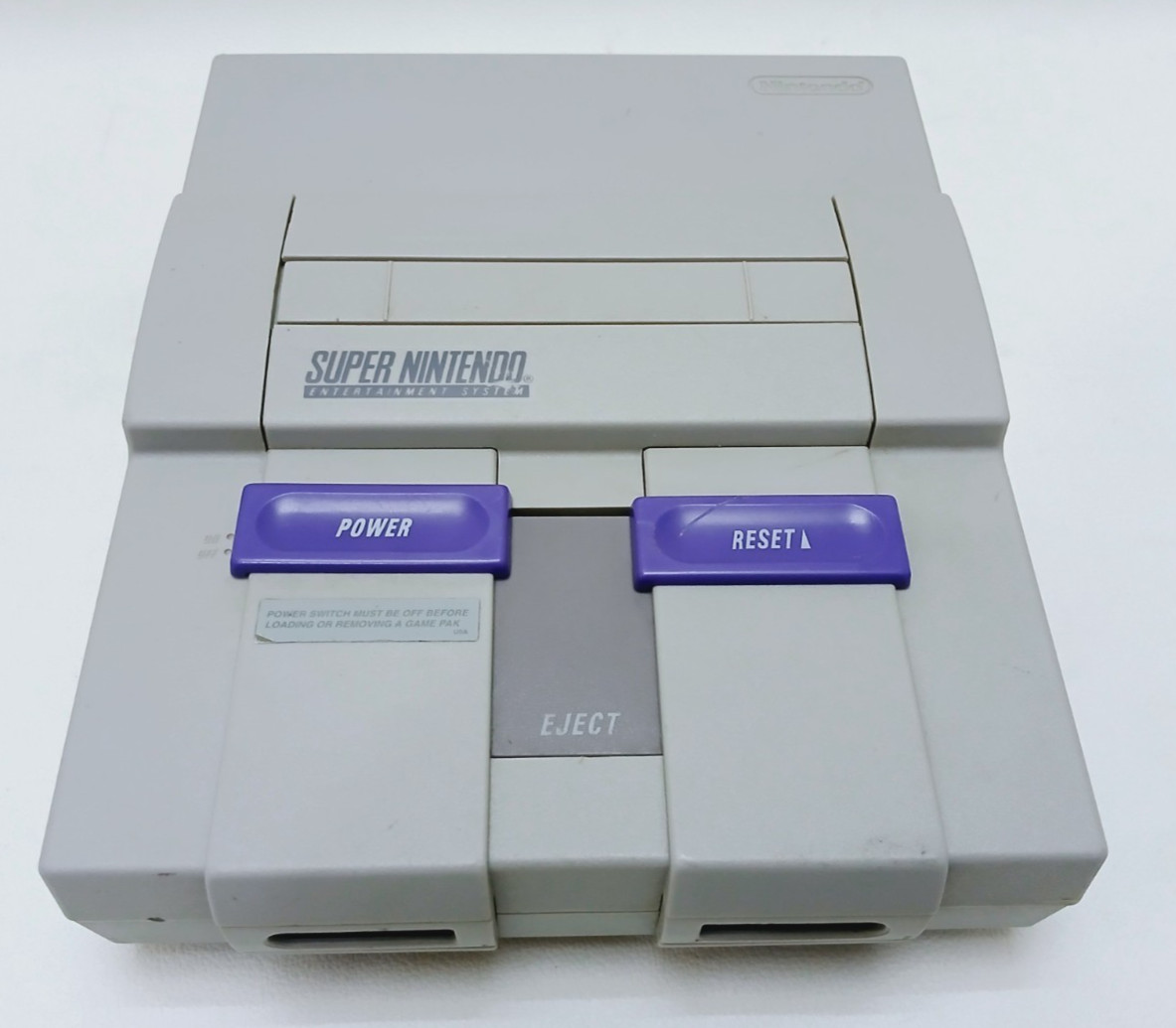 Super Nintendo Entertainment System SNES Console SNS-001 for parts
