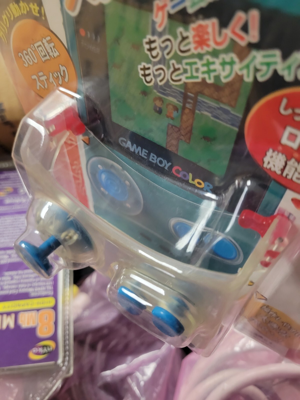 Gameboy Color Stick (1999, Moriga) New Factory Sealed Japan Gameboy Color Import