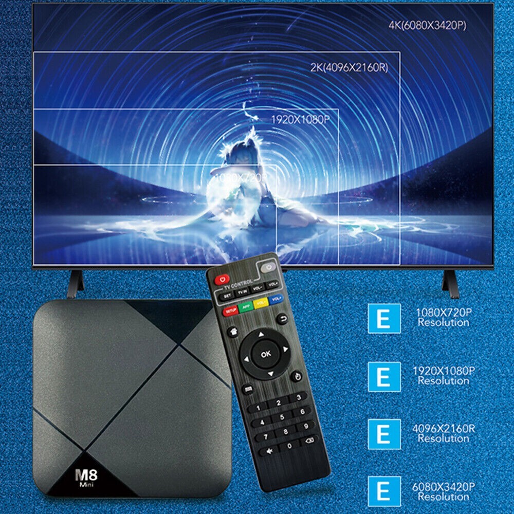 Android 9.0 Dual System HD TV BOX Video Game Console 64GB 10000 Games Gamepad