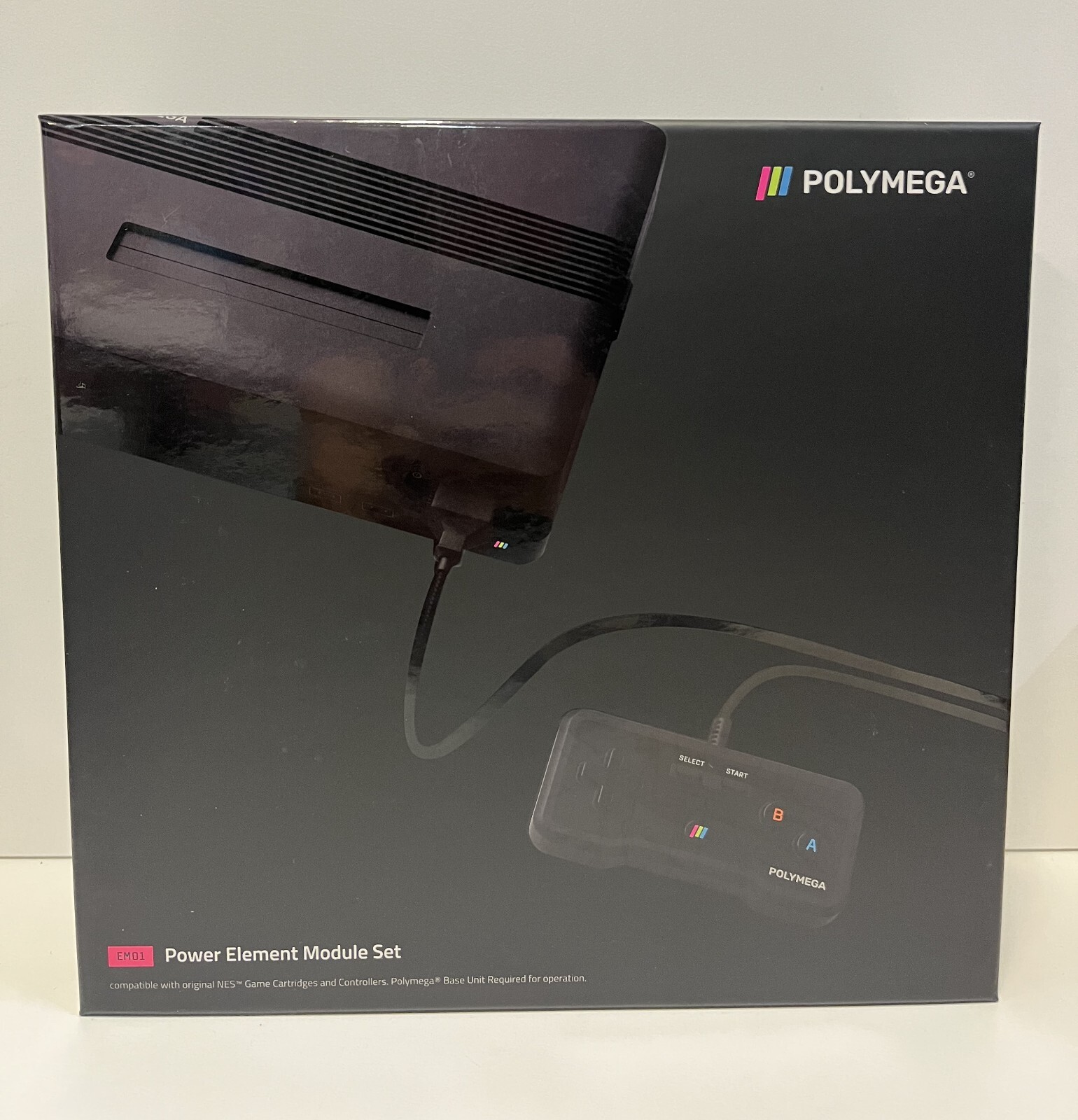 POLYMEGA EM01 POWER MODULE NINTENDO NES WITH POWER CONTROLLER NEW SEALED