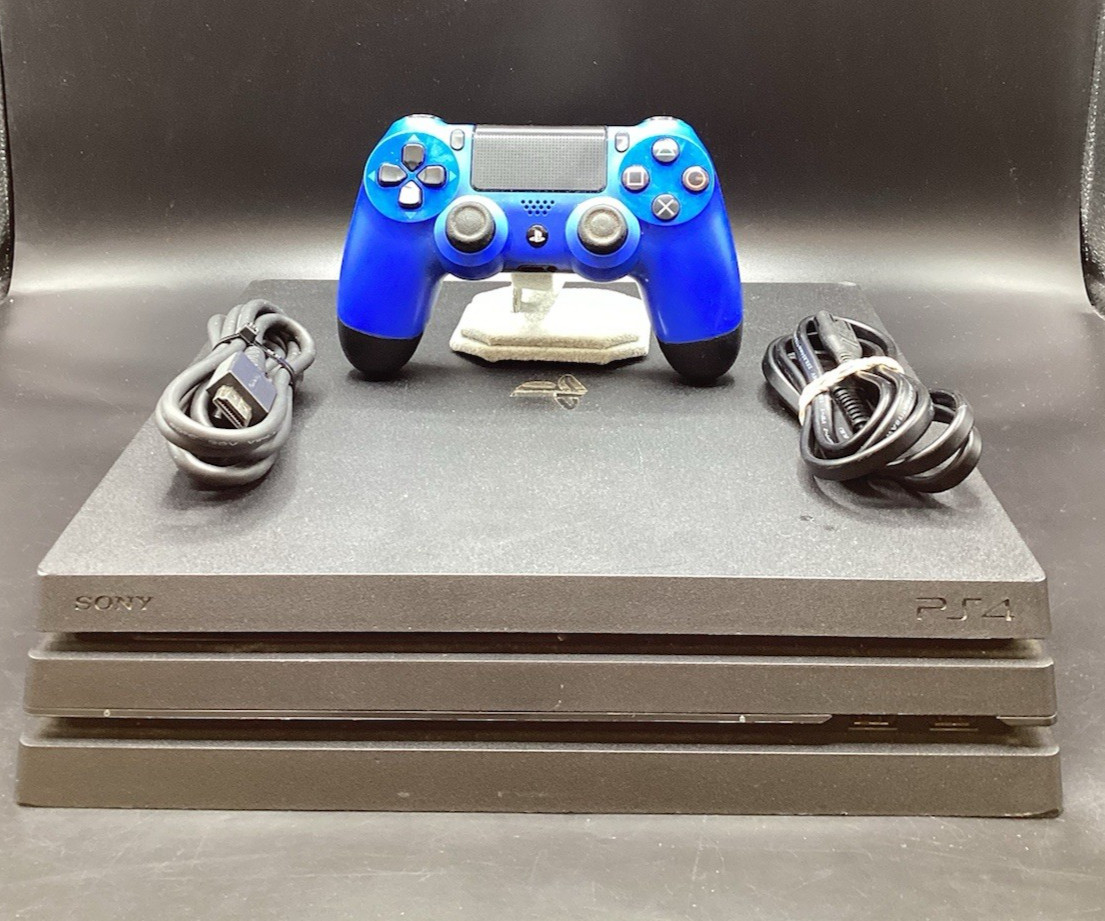 Sony PlayStation 4 Pro-PS4 1TB- W Controller-CUH-7215B-Free Shipping
