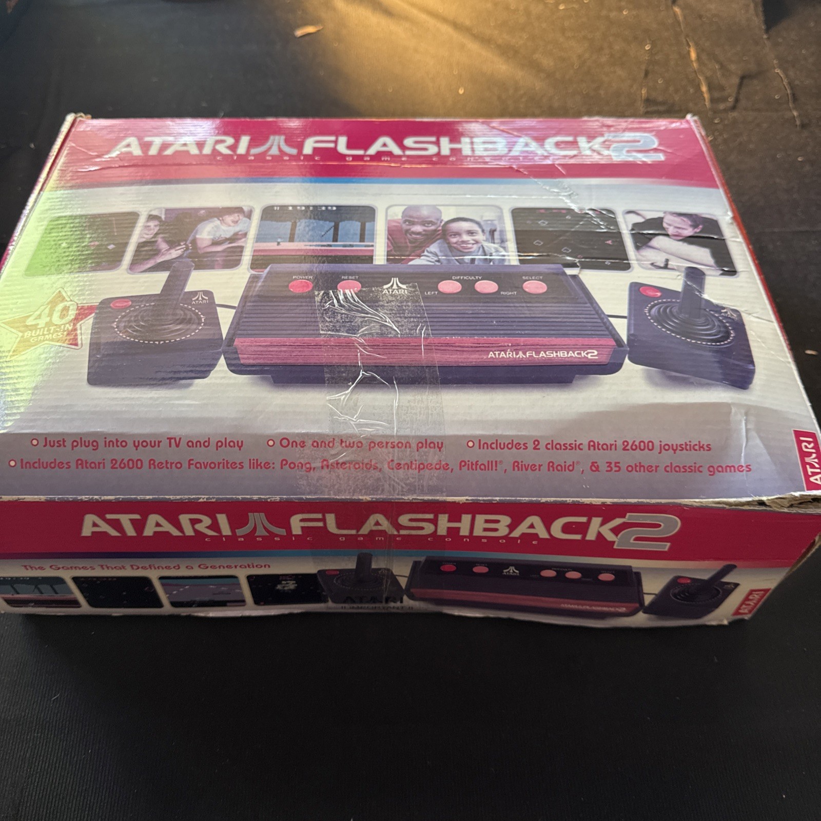 Atari Flashback 2 Launch Edition Black Plug&Play TV Game (PAL)