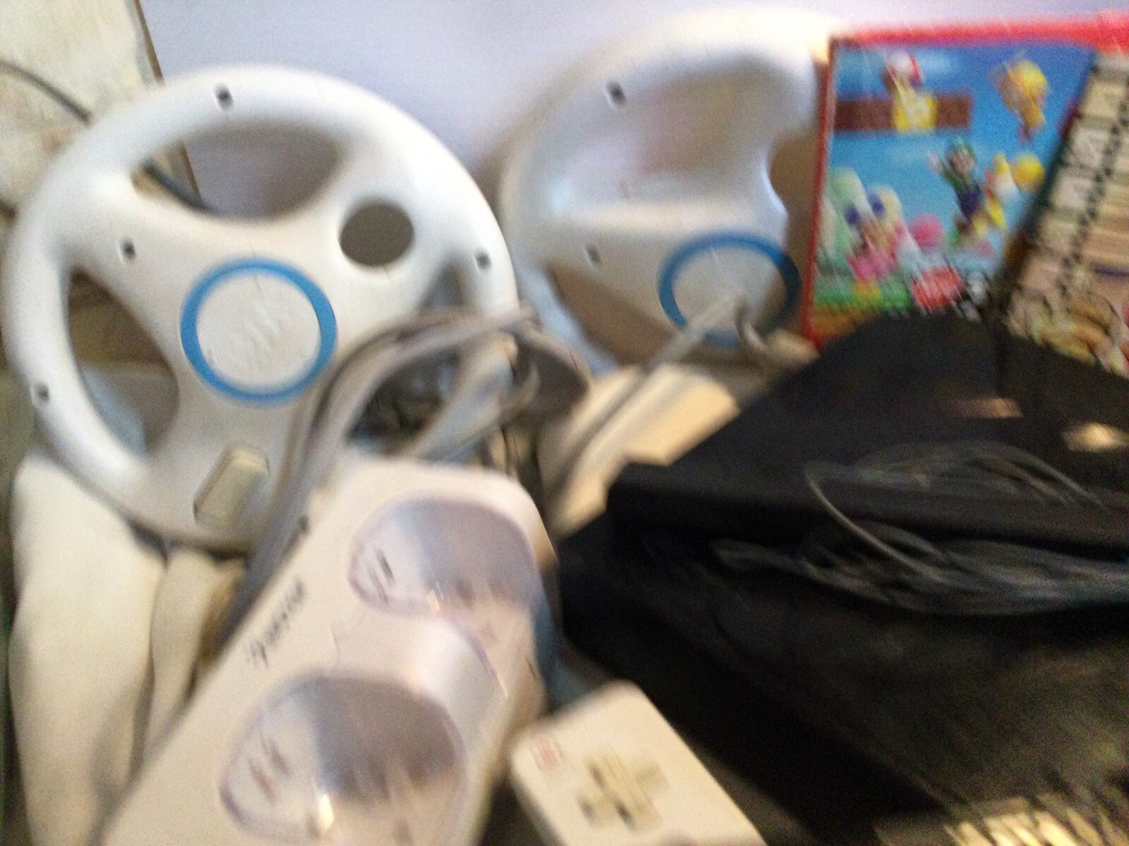 Wii U Console, Balance Board, Remotes, 14 Games, Steering wheels, Etc